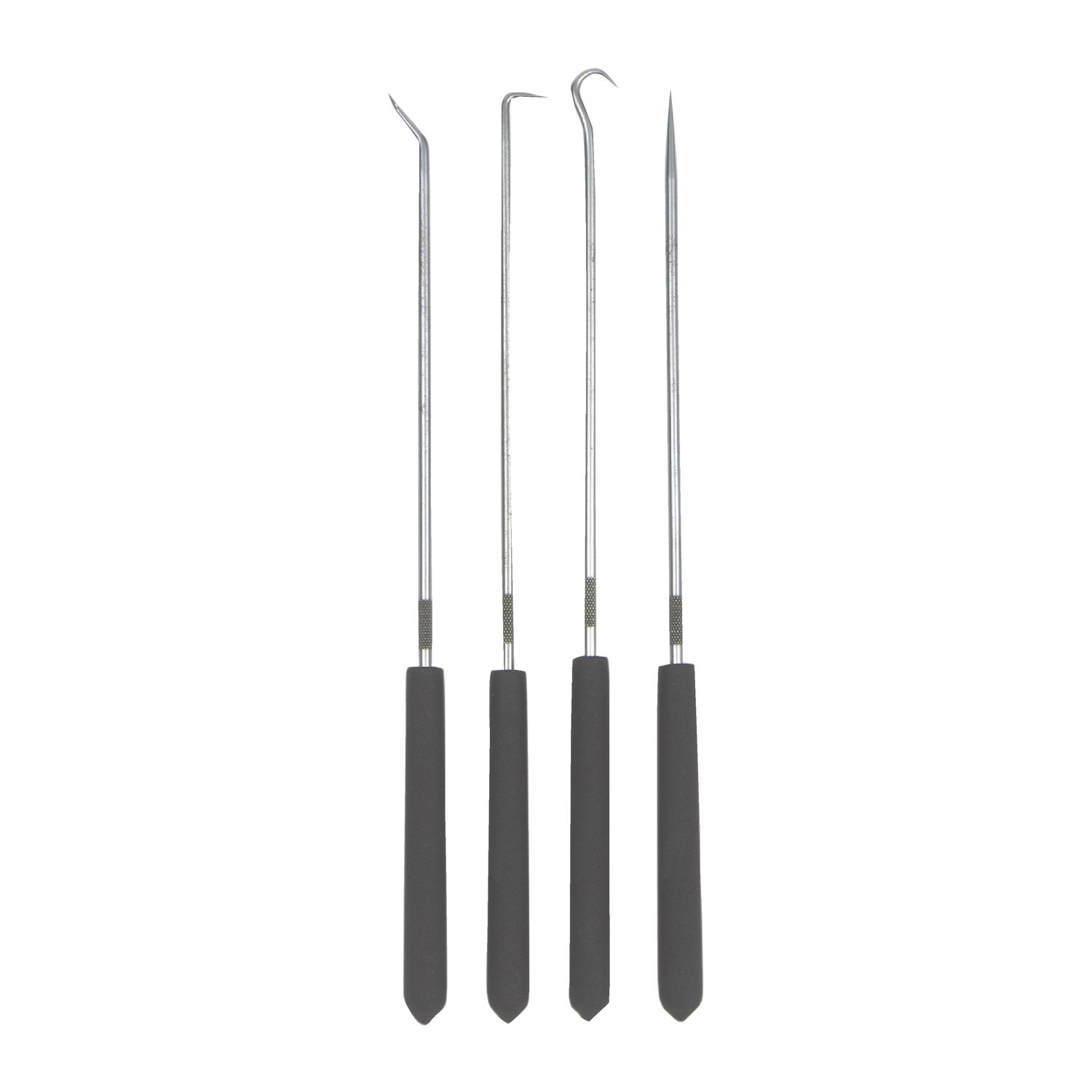 4 PIECE LONG HOOK AND PICK SET WITH CUSHION GRIP CHP4L | eBaydiy Tools