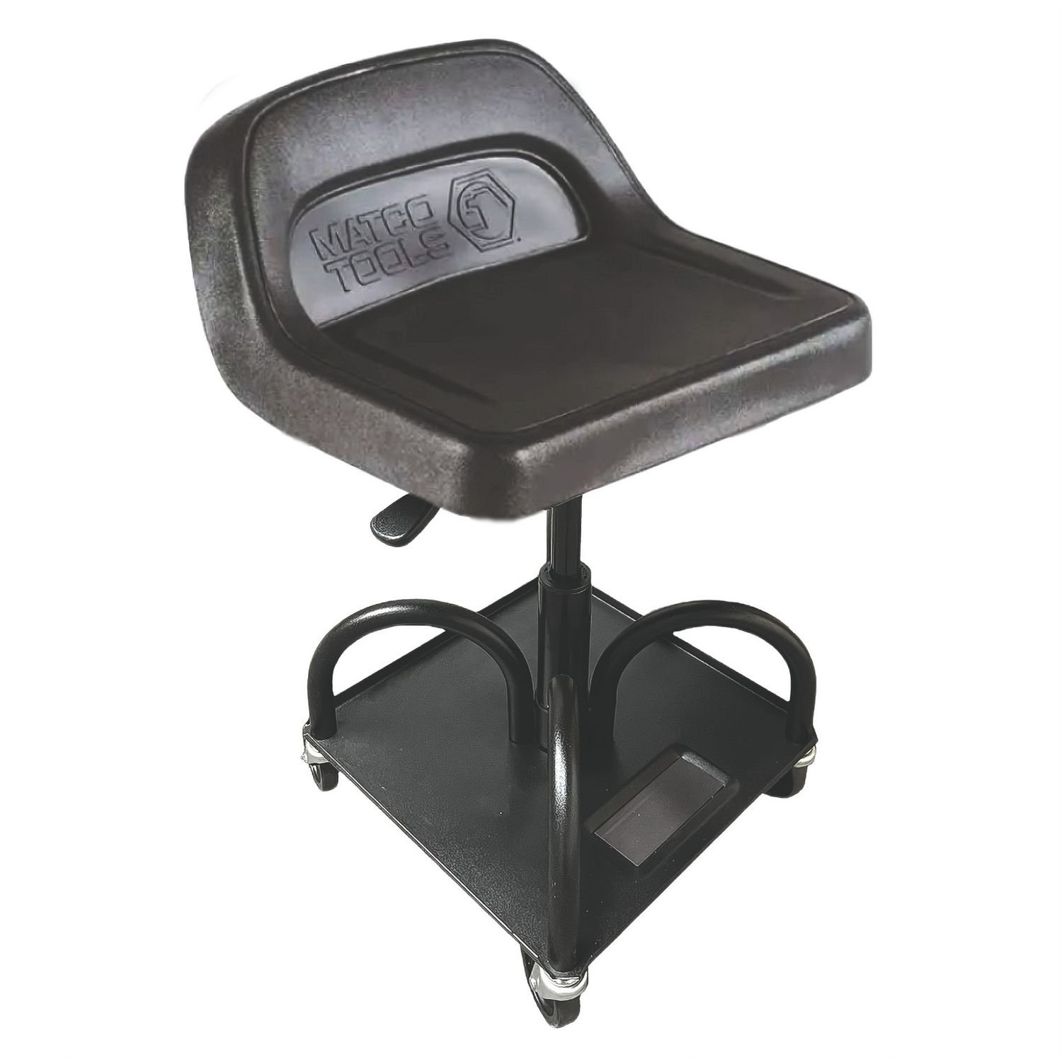 HEAVY-DUTY ADJUSTABLE TRACTOR SEAT - BLACK CS4DAH | eBaydiy Tools