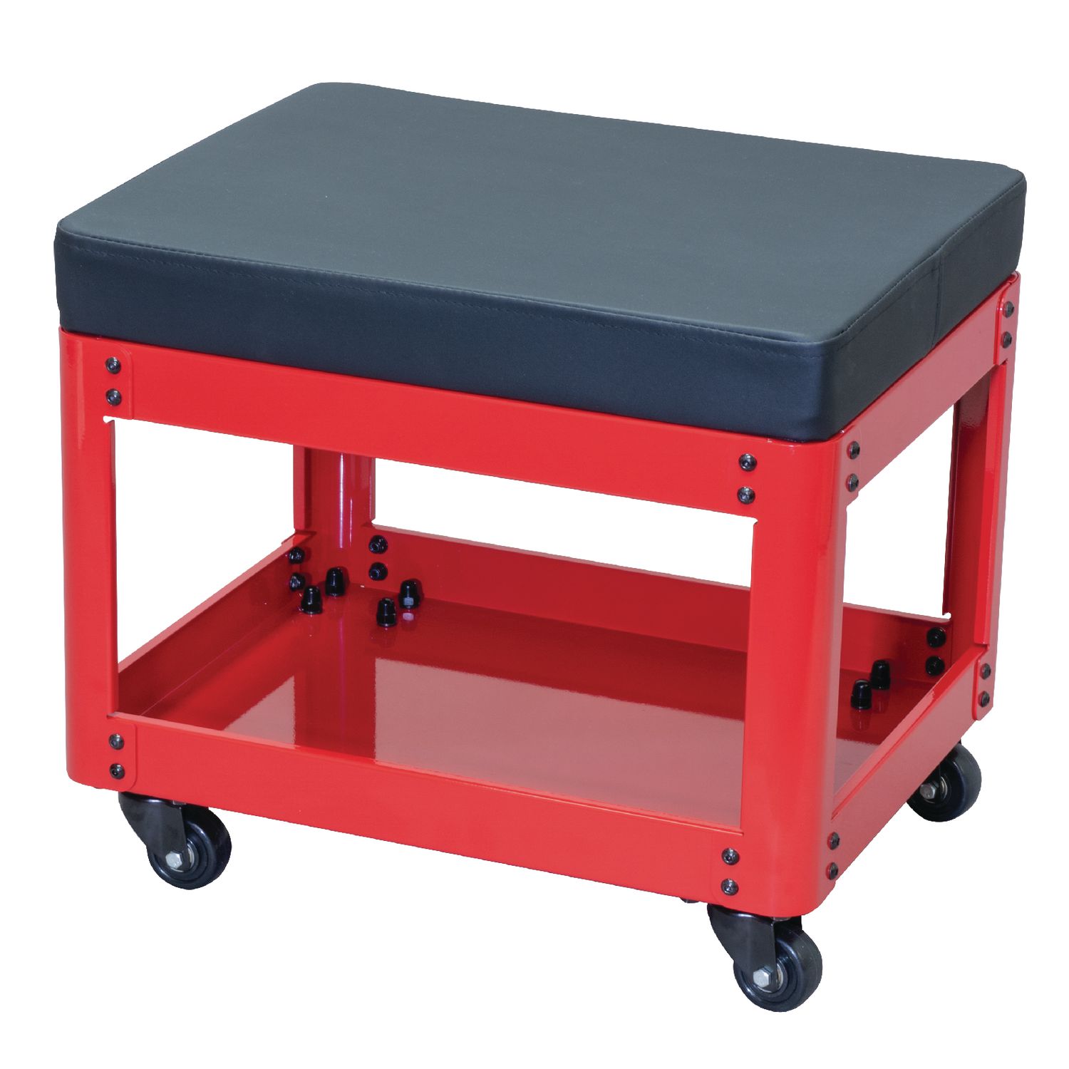 STEEL CREEPER SEAT 500 LBS., RED CSR300 | eBaydiy Tools
