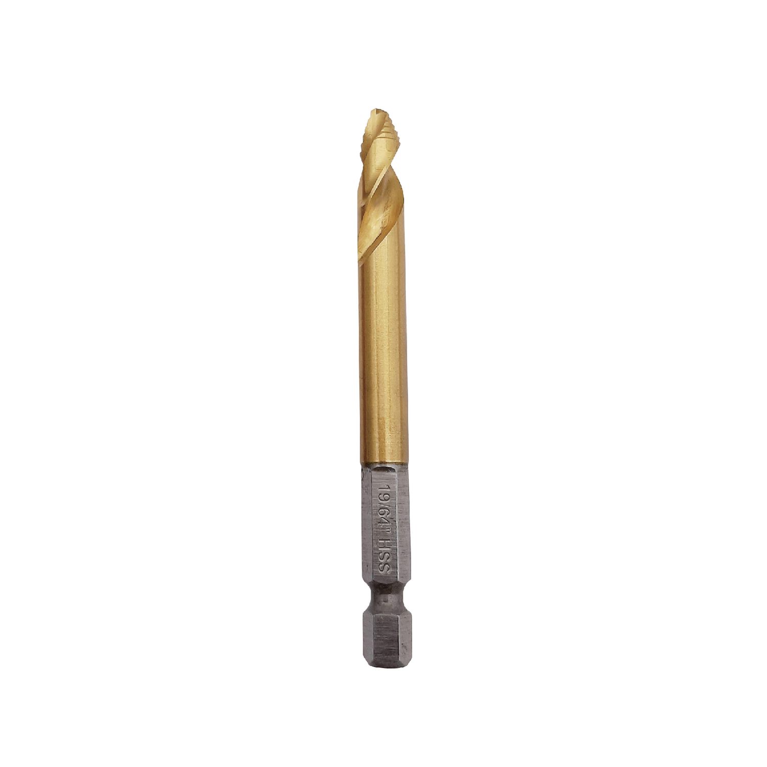 19/64 HYPER-STEP QUICK-CHANGE HIGH SPEED STEEL STUBBY DRILL BIT DBQCHS19 | eBaydiy Tools