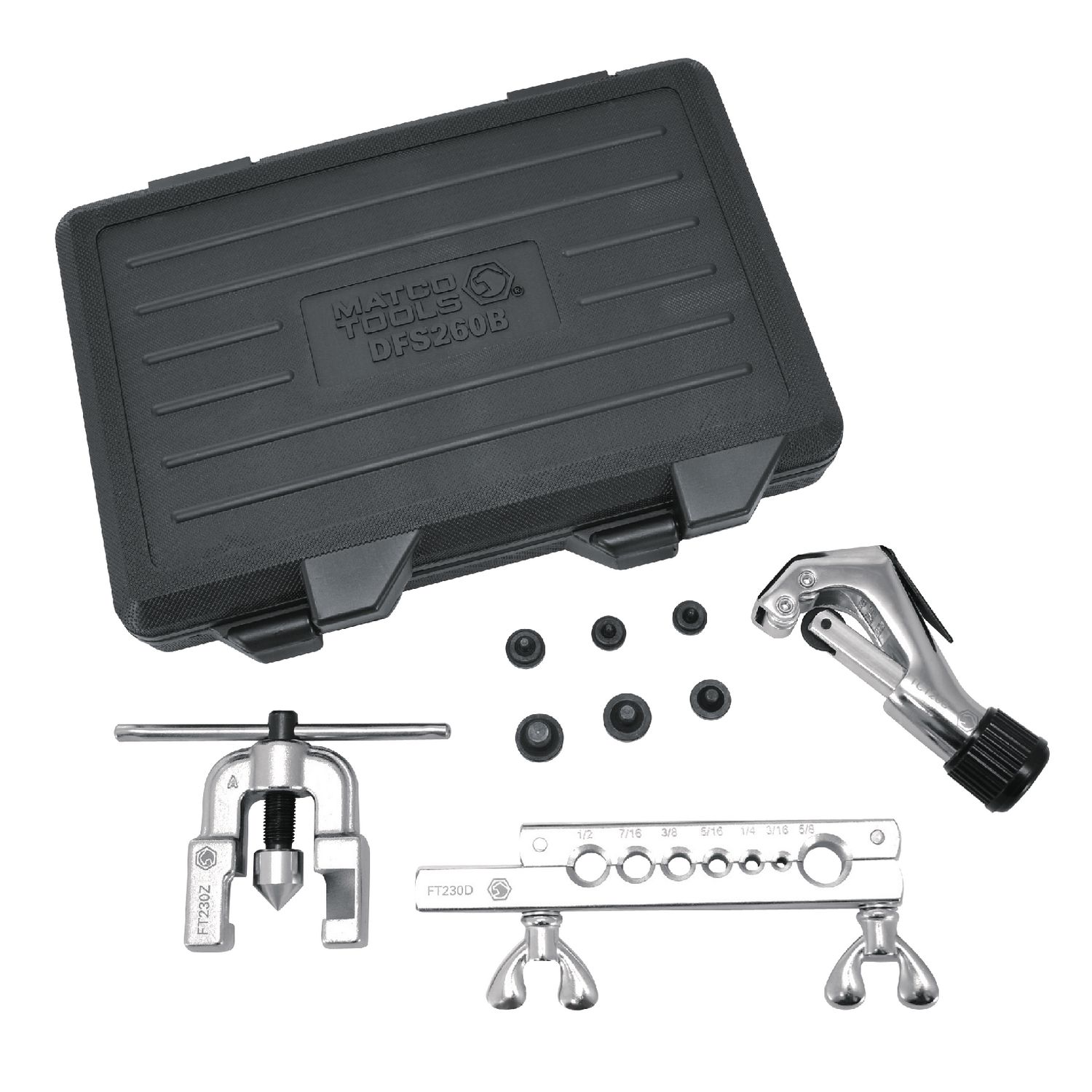 DOUBLE FLARE TOOL SET DFS260B | eBaydiy Tools