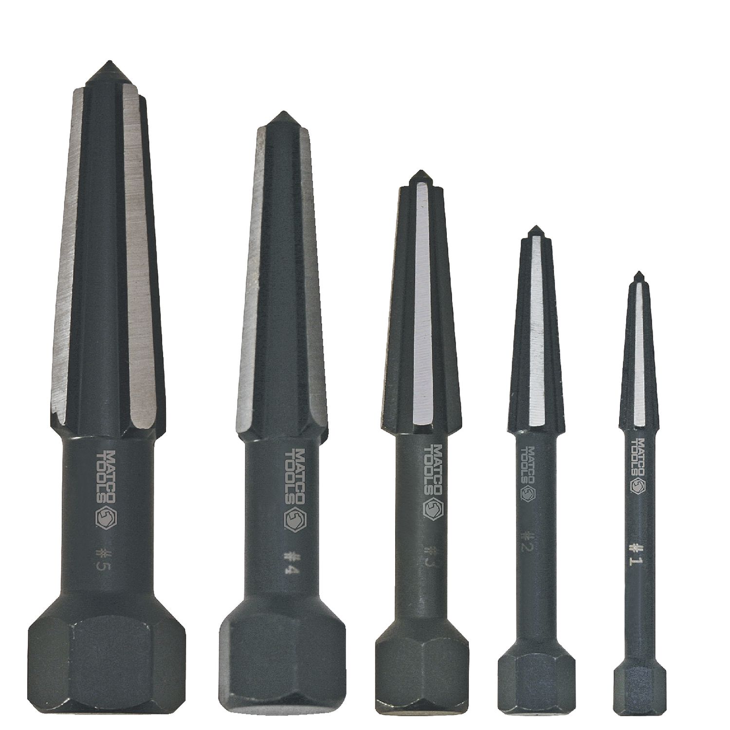 5 PIECE SCREW EXTRACTOR SET DSE5 | eBaydiy Tools - Image 2