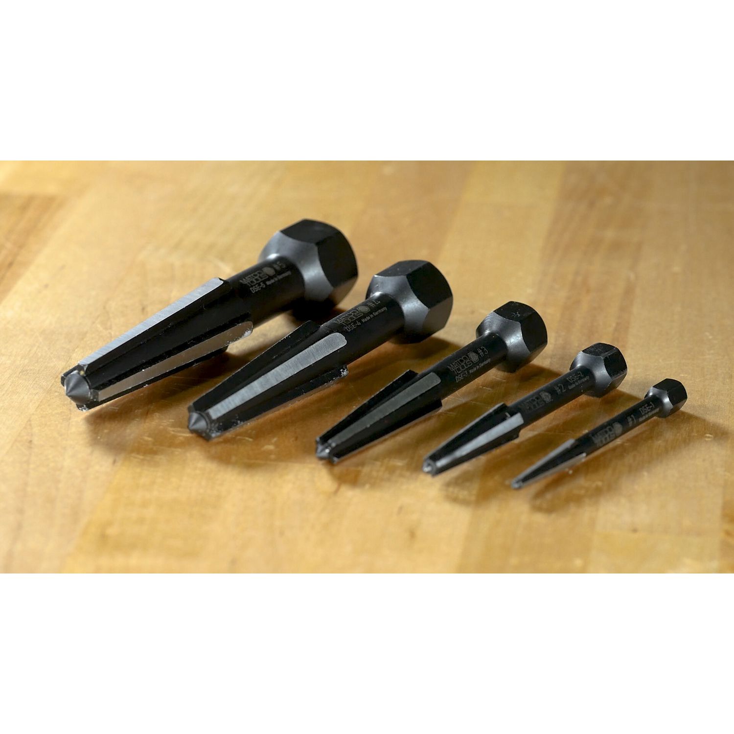 5 PIECE SCREW EXTRACTOR SET DSE5 | eBaydiy Tools - Image 3