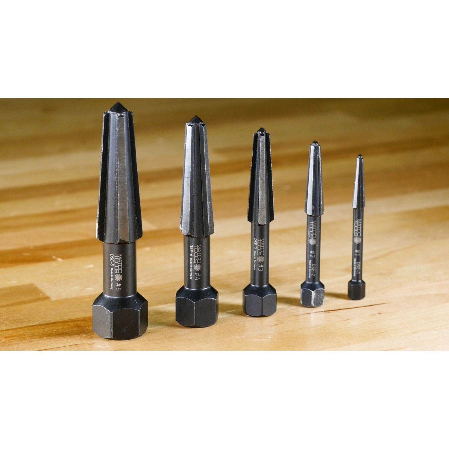 5 PIECE SCREW EXTRACTOR SET DSE5 | eBaydiy Tools - Image 4