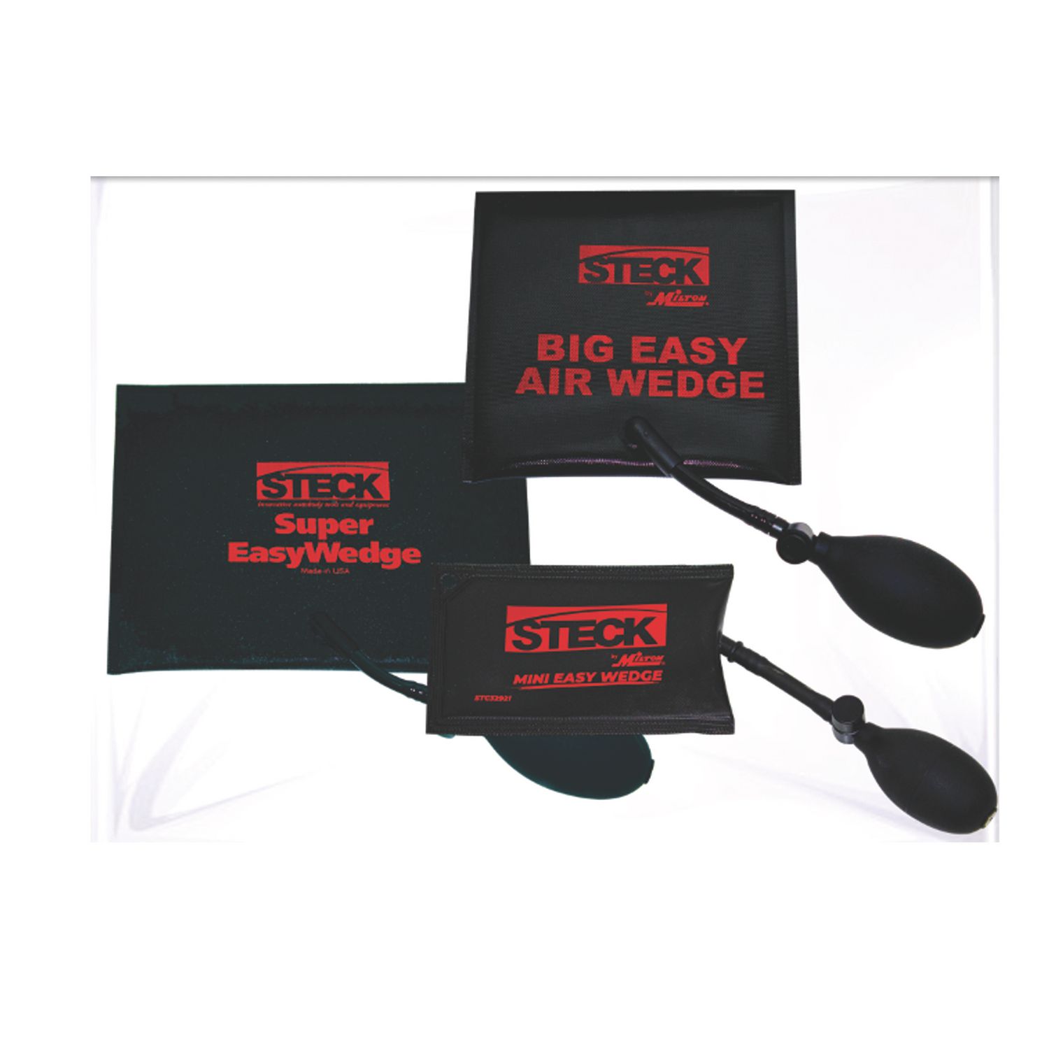 INFLATABLE EASY AIR WEDGE BAG SET, 3 PIECE EZWEDGE3SET | eBaydiy Tools