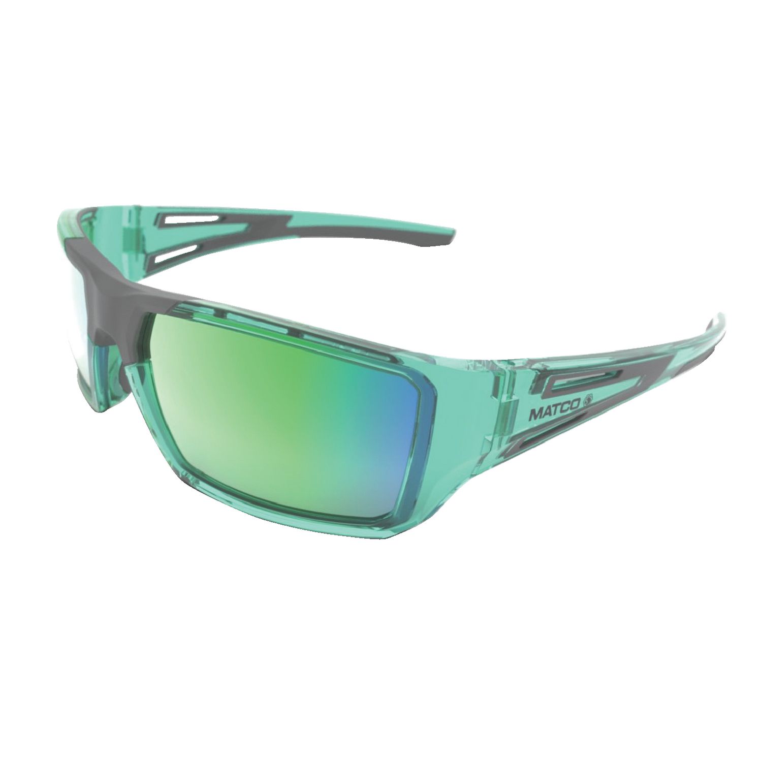 FORCEFLEX SAFETY GLASSES TEAL FULL FRAME WITH TEAL LENSES FF5TLTTL | eBaydiy Tools