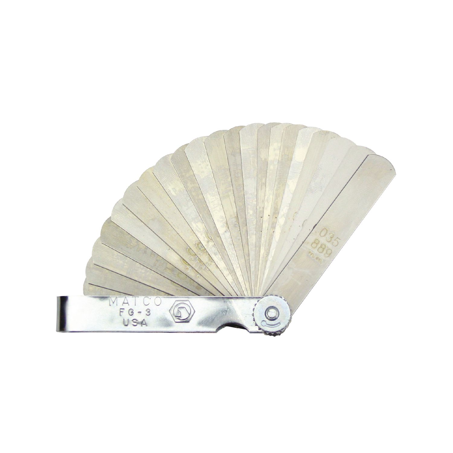 25-BLADE INCH AND METRIC GAUGE FG3 | eBaydiy Tools