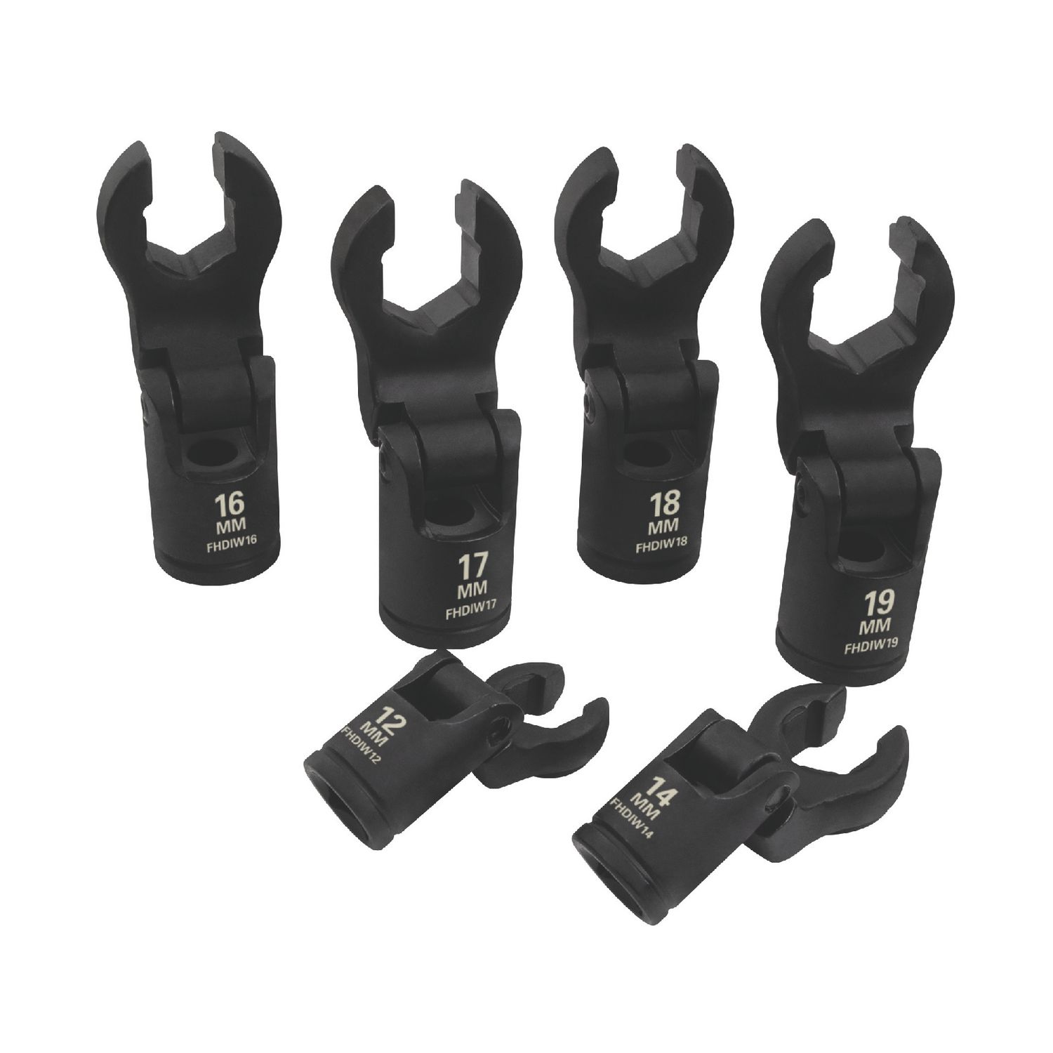 DIESEL INJECTOR LINE WRENCH SET, 6 PIECE FHDIWS6 | eBaydiy Tools