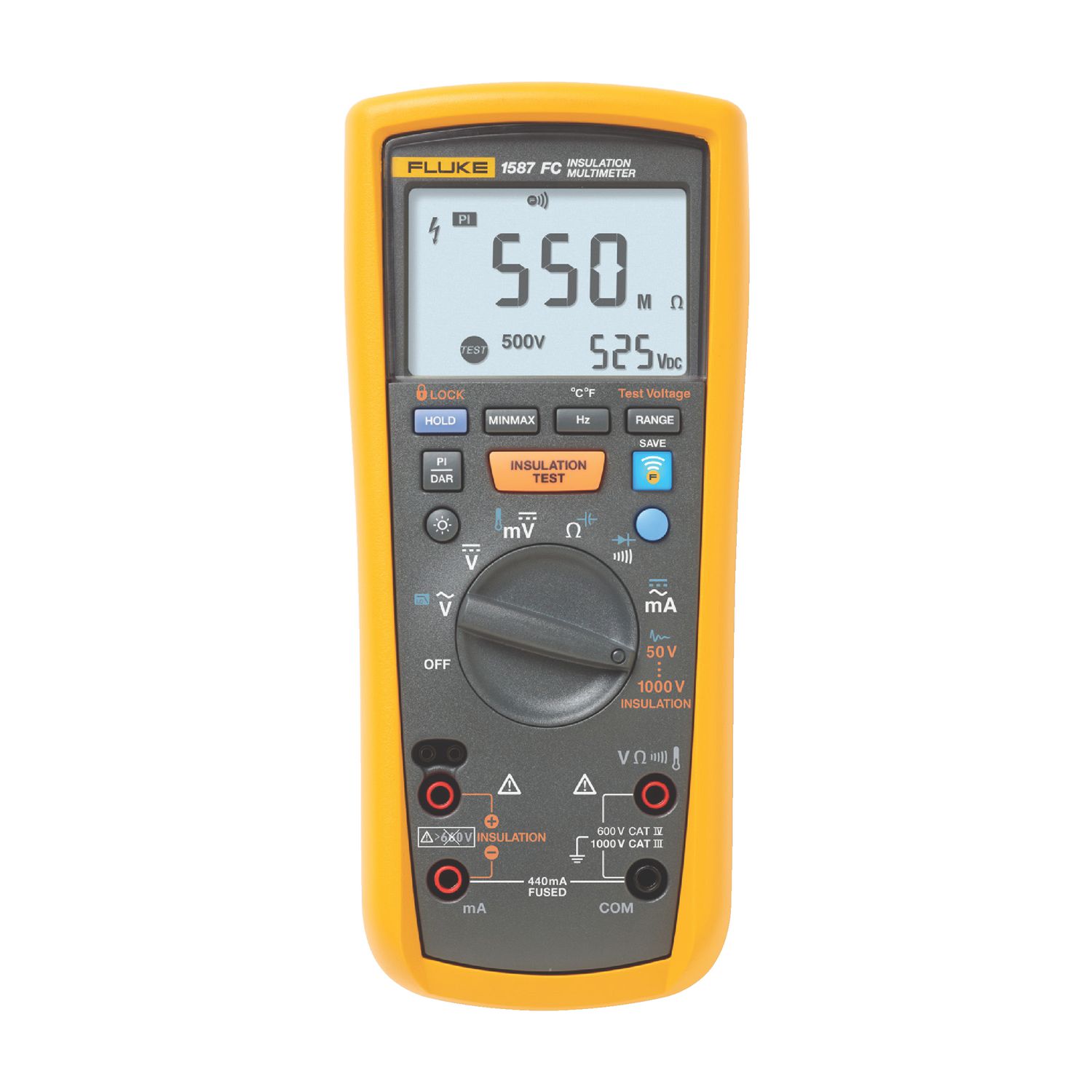 FLUKE 2-IN-1 INSULATION DIGITAL MULTIMETER FLK1587 | eBaydiy Tools