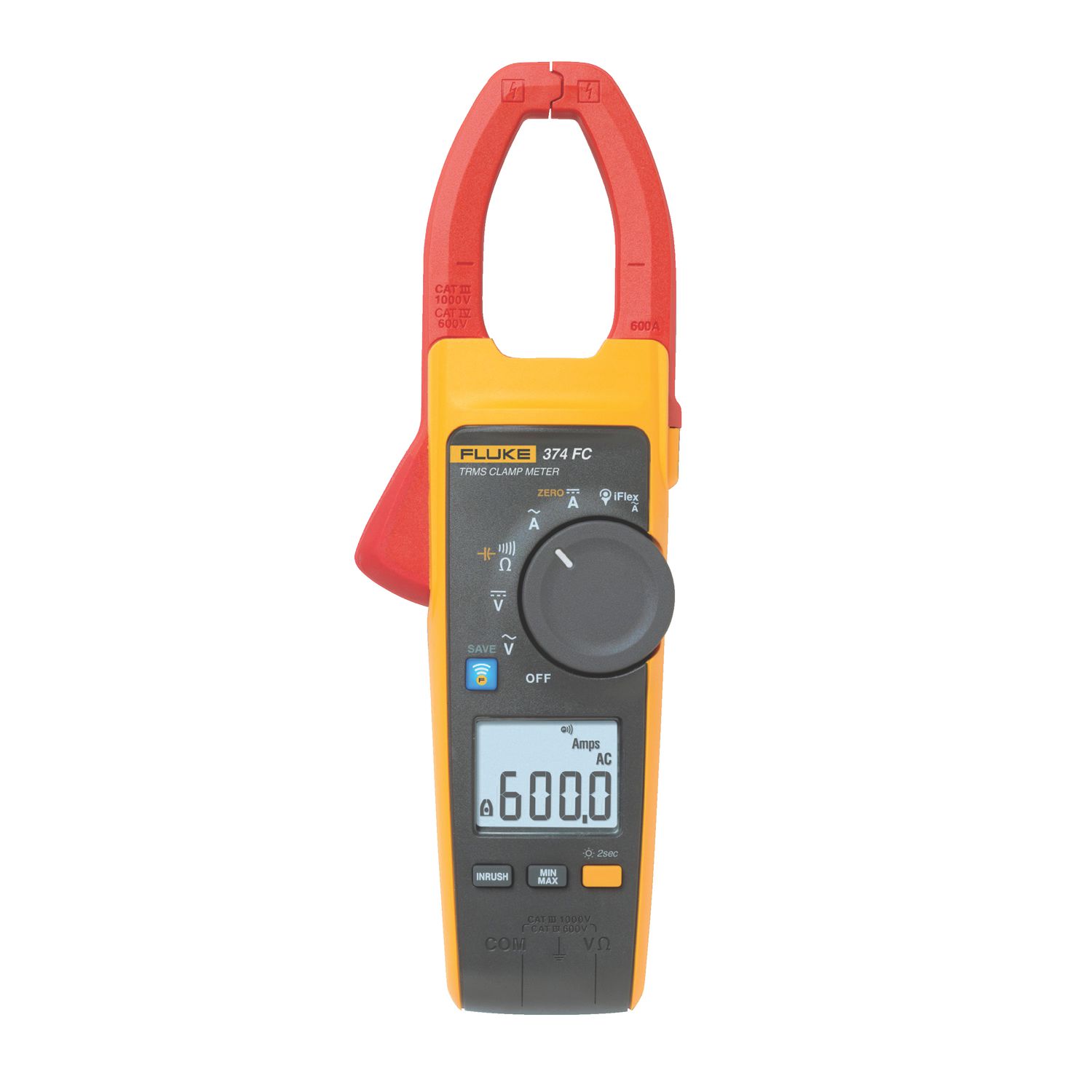 FLUKE 600A DIGITAL MULTIMETER CLAMP FLK374 | eBaydiy Tools