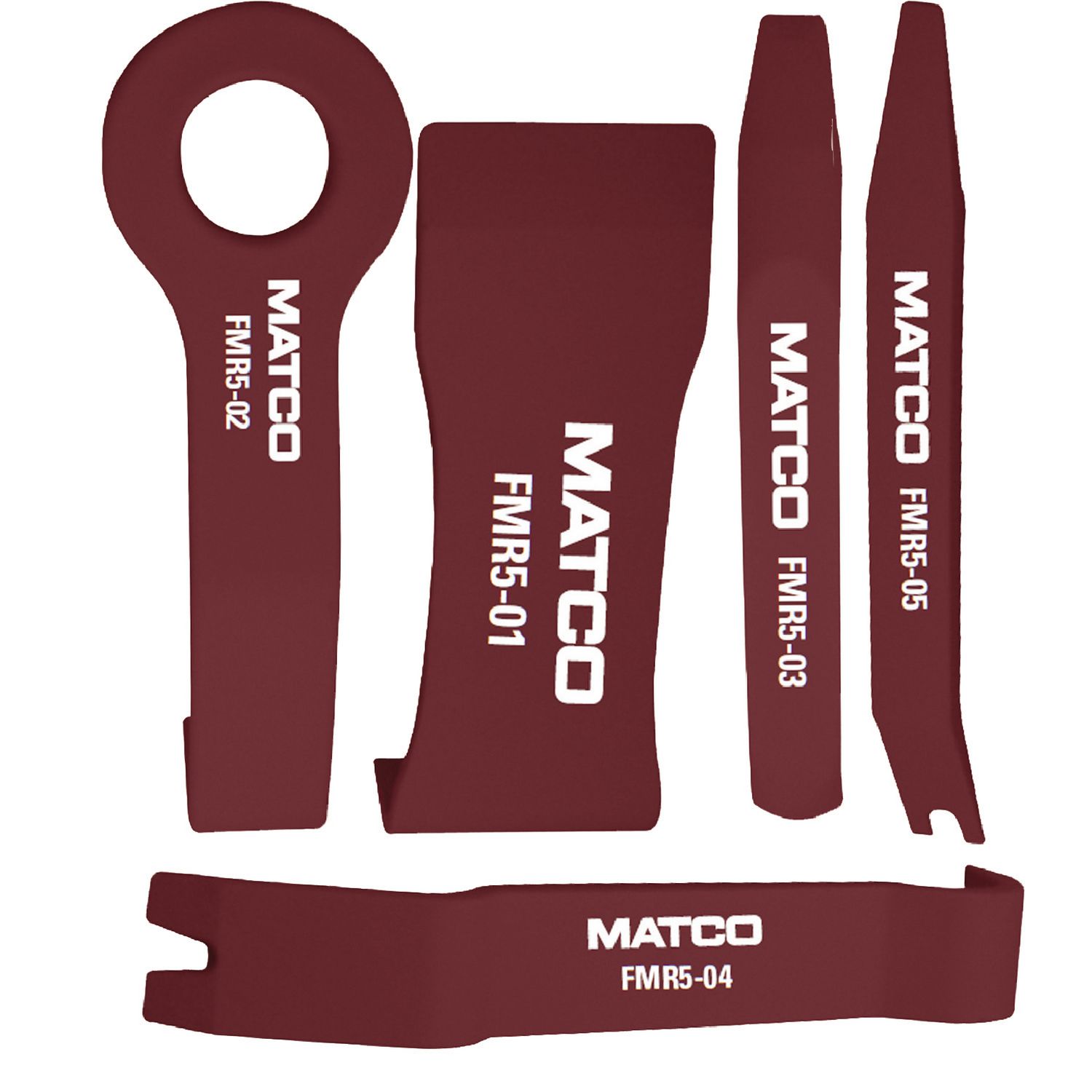 5 PIECE FASTENER AND MOLDING REMOVER FMR5 | eBaydiy Tools