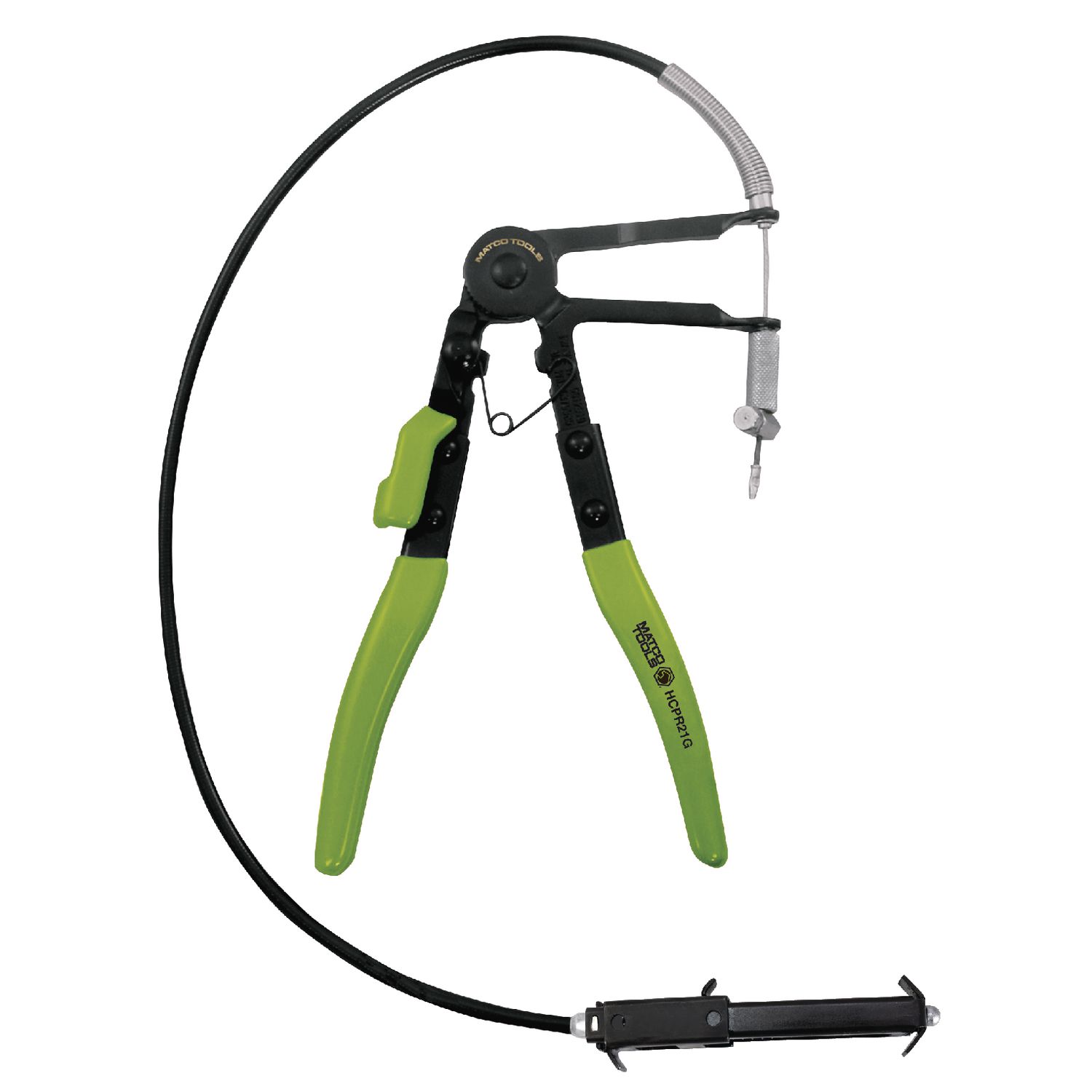 RATCHETING HOSE CLAMP PLIERS - GREEN HCPR21G | eBaydiy Tools