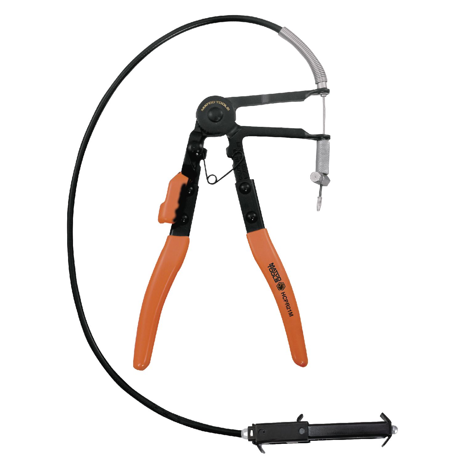 RATCHETING HOSE CLAMP PLIERS - ORANGE HCPR21M | eBaydiy Tools