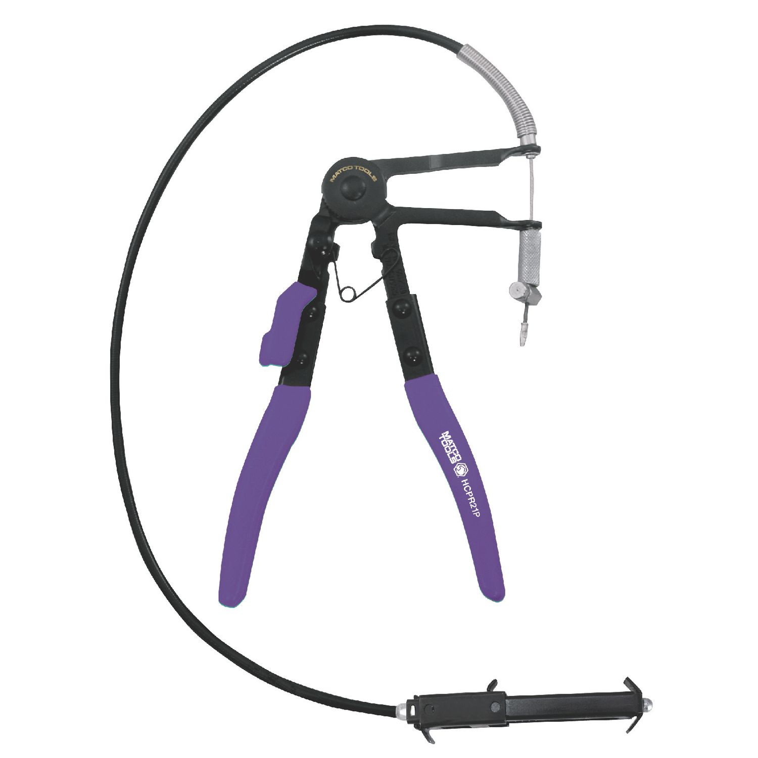 RATCHETING HOSE CLAMP PLIERS - PURPLE HCPR21P | eBaydiy Tools