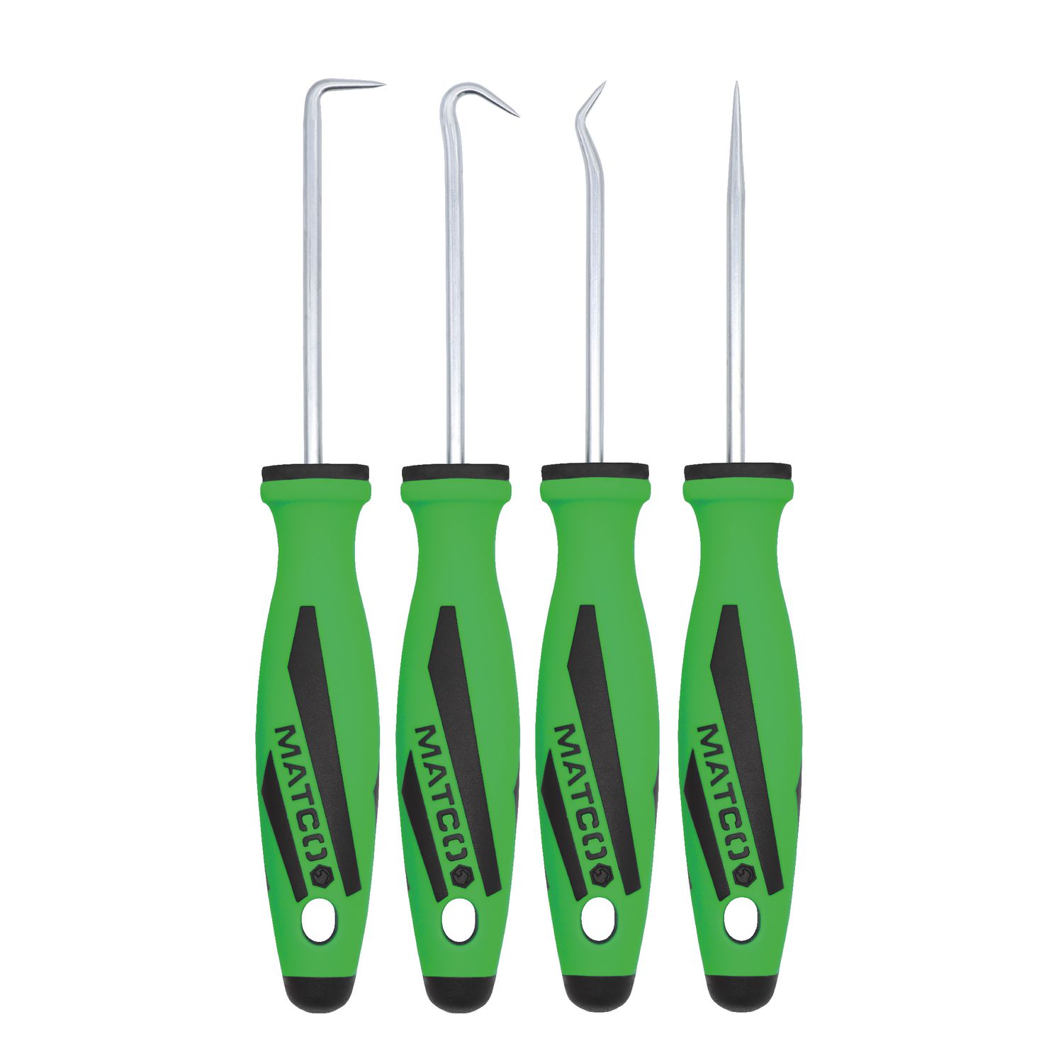 4 PIECE MINI HOOK AND PICK SET - GREEN HP4GC | eBaydiy Tools