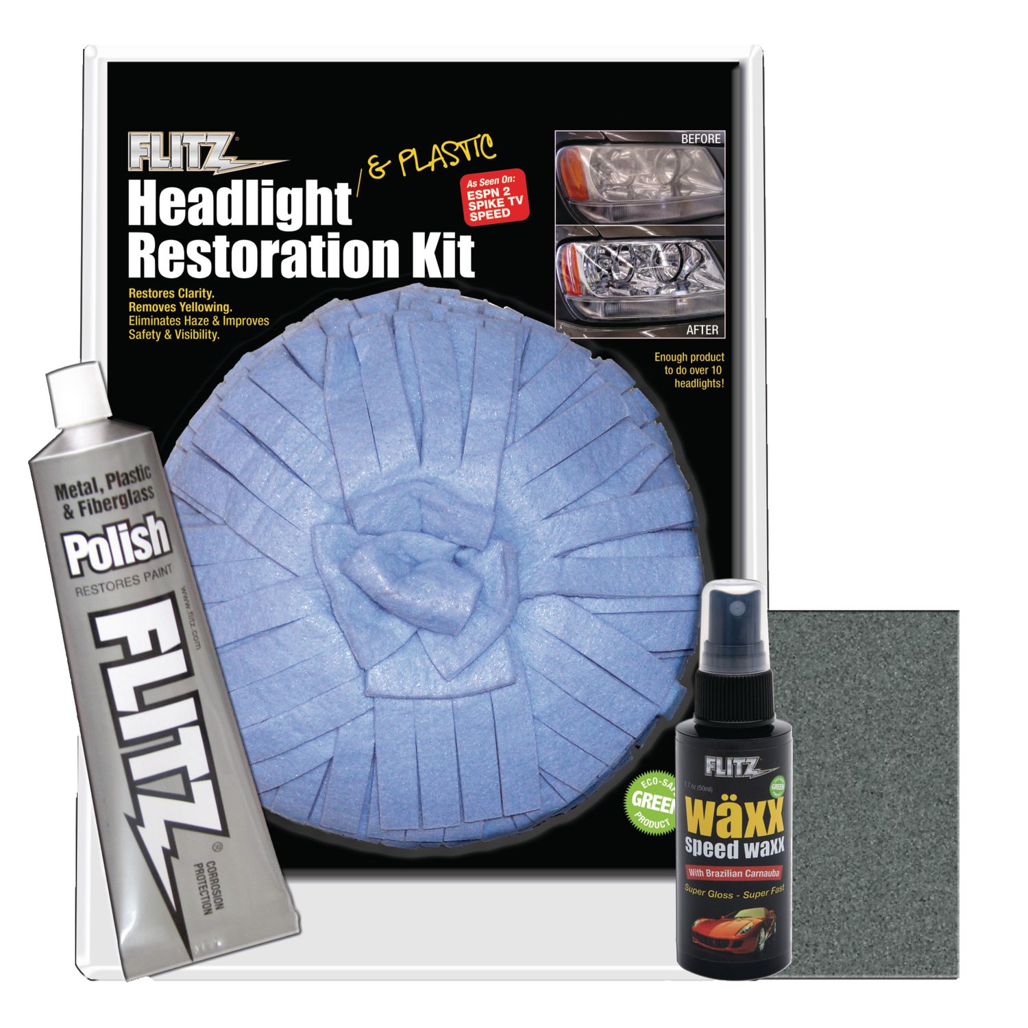 HEADLIGHT RESTORATION KIT HR31501 | eBaydiy Tools