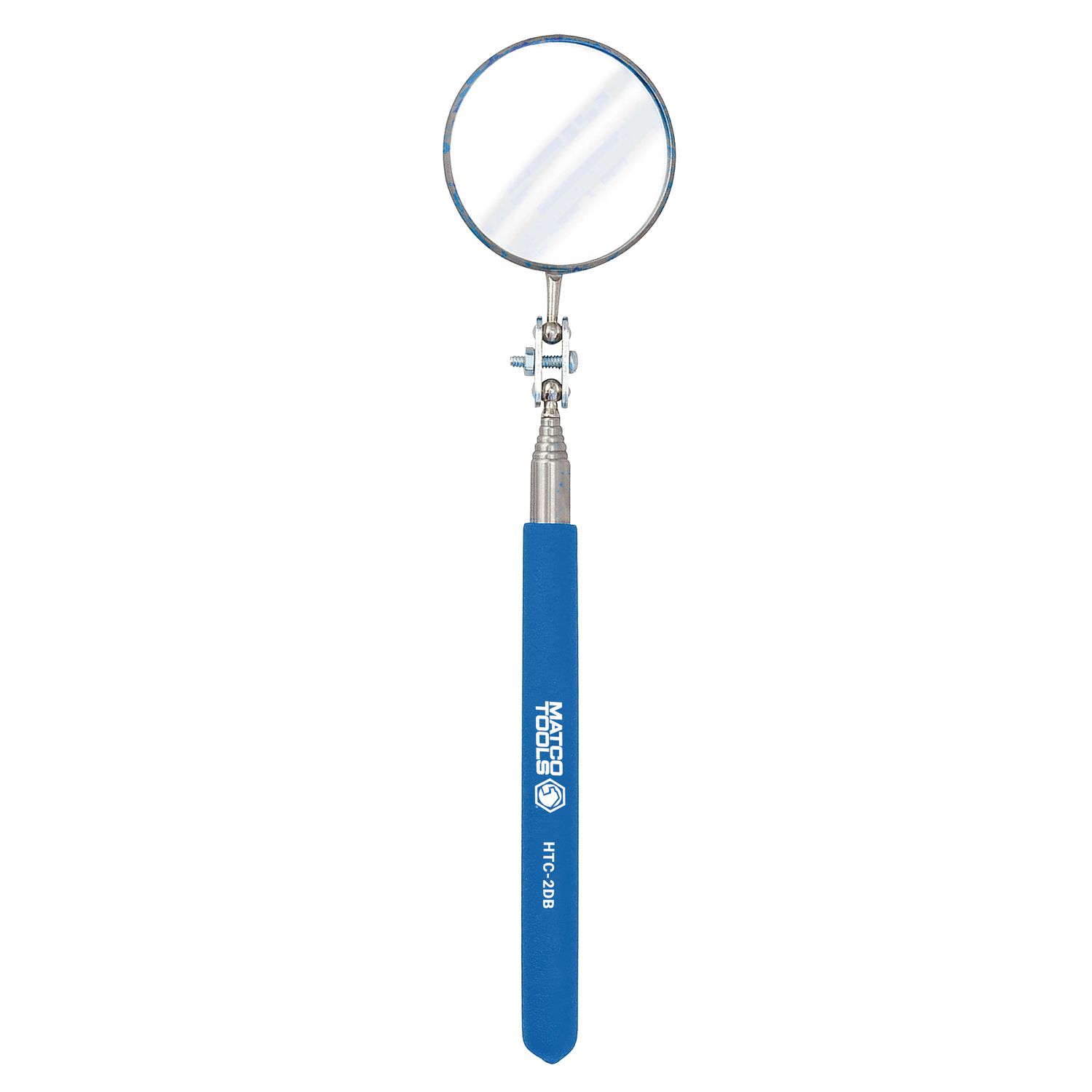 2-1/4 TELESCOPIC INSPECTION MIRROR - BLUE HTC-2DB | eBaydiy Tools