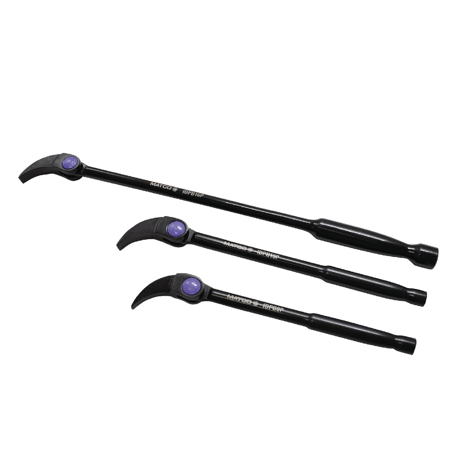 3 PIECE INDEXING PRY BAR SET - PURPLE IDPB3P | eBaydiy Tools