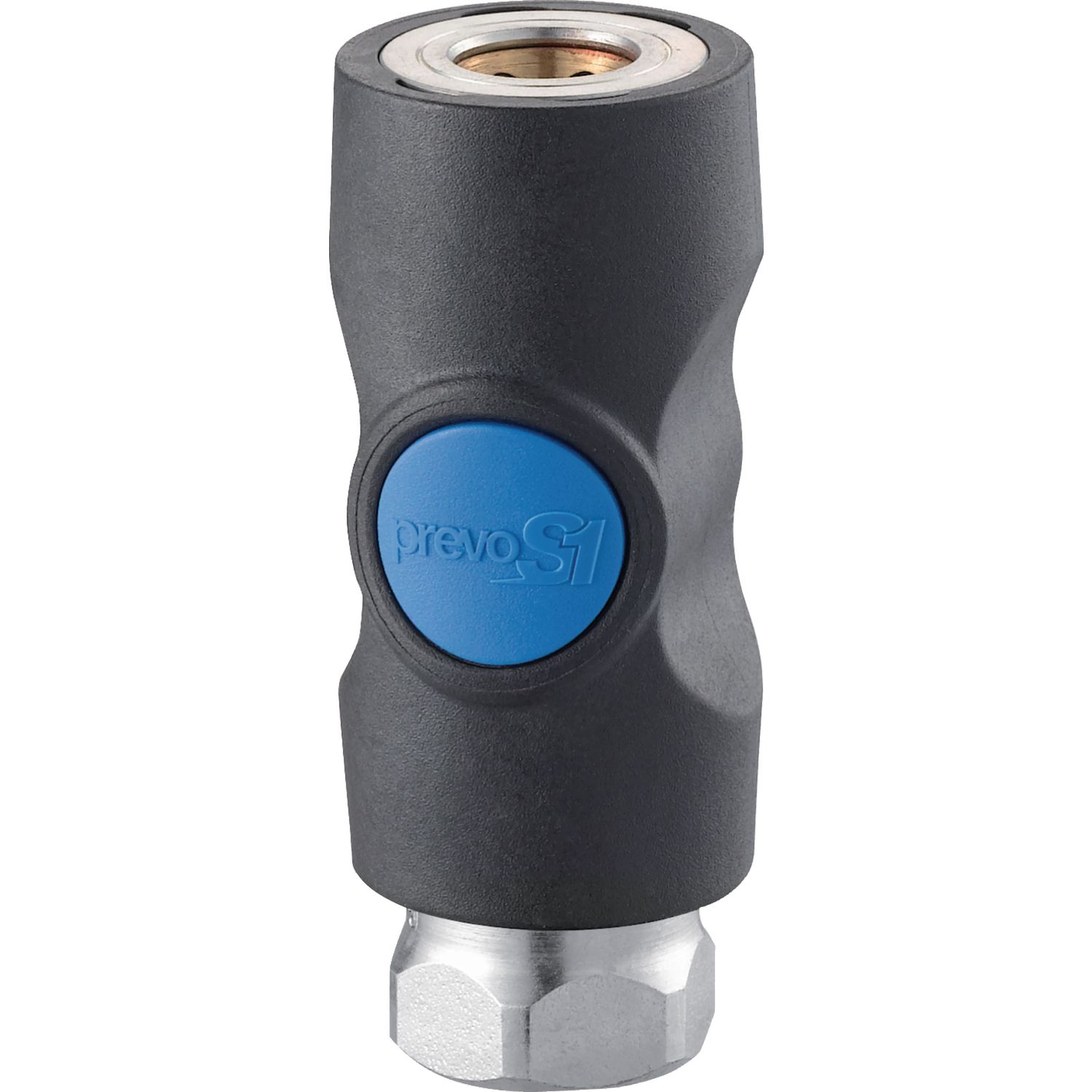 1 PUSH SAFETY COUPLER 1/4 FNPT ISI061201CP | eBaydiy Tools