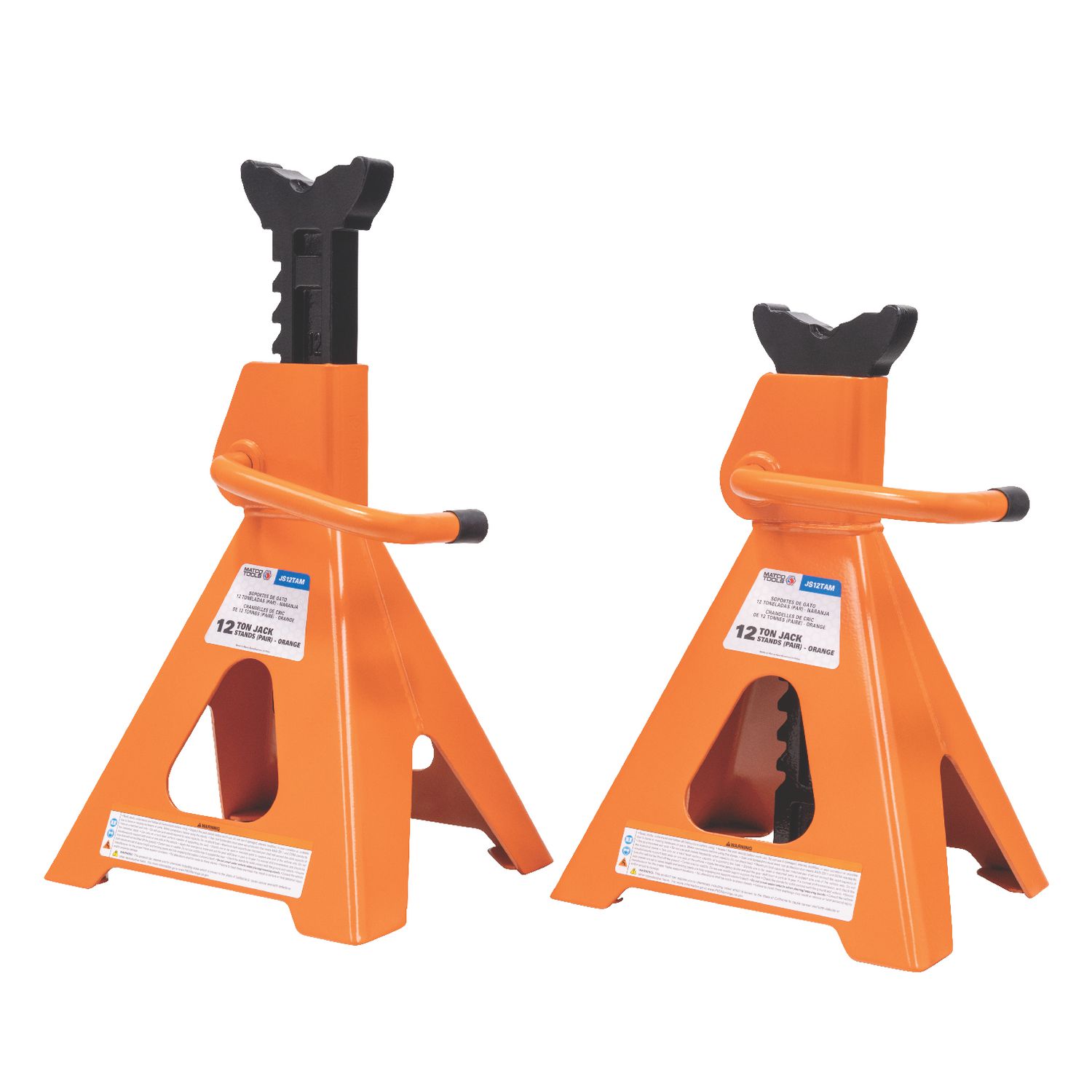 12 TON JACK STANDS - ORANGE JS12TAM | eBaydiy Tools