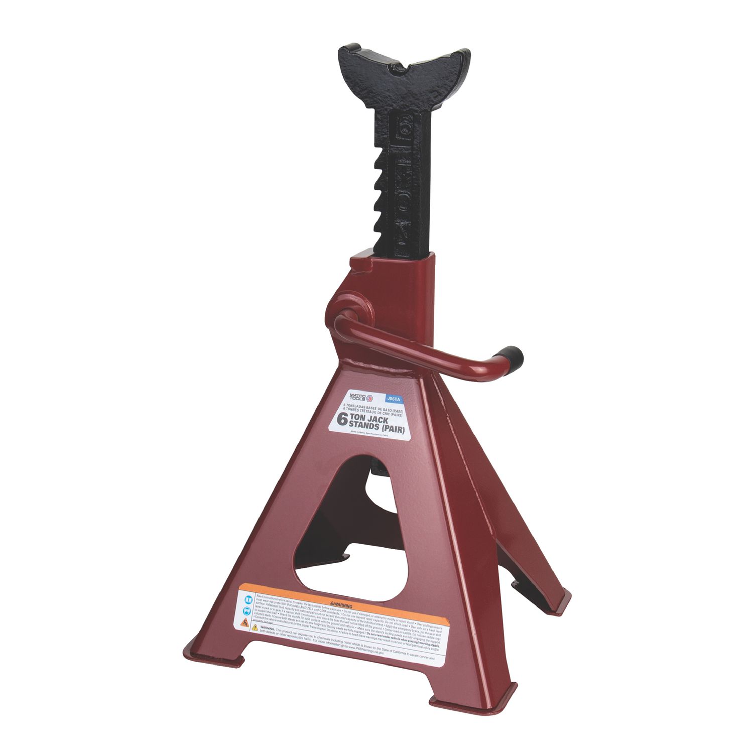 6 TON JACK STANDS (PAIR) JS6TA | eBaydiy Tools - Image 6