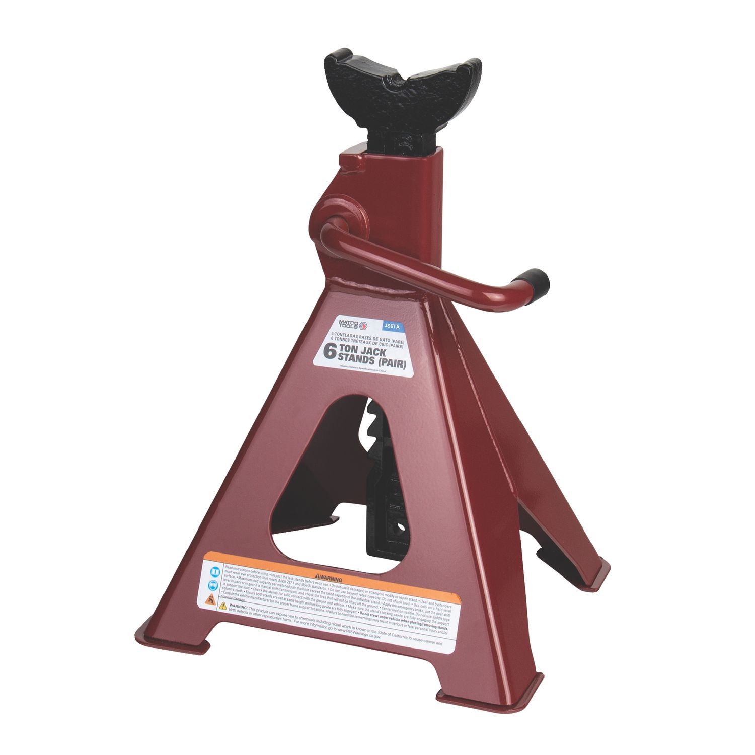 6 TON JACK STANDS (PAIR) JS6TA | eBaydiy Tools - Image 7