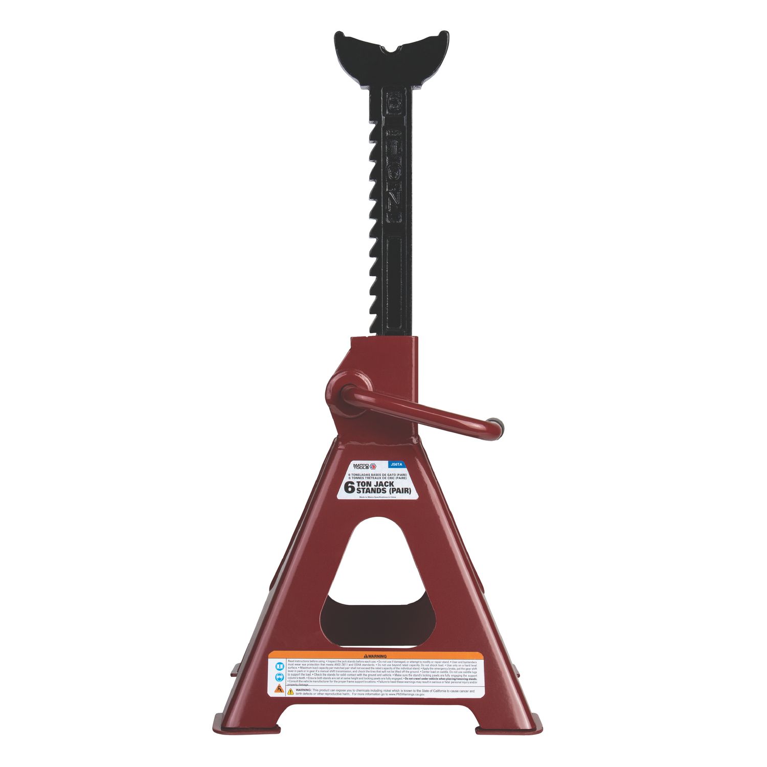 6 TON JACK STANDS (PAIR) JS6TA | eBaydiy Tools - Image 8