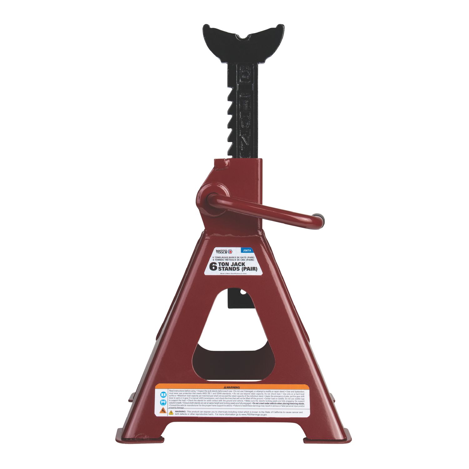 6 TON JACK STANDS (PAIR) JS6TA | eBaydiy Tools - Image 9