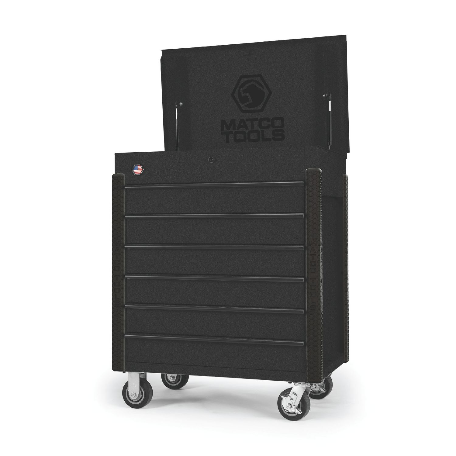 35” x 22” JSC483 ROLLING TOOL CART (TOUGH BALLISTIC BLACK/BLACK) JSC483-IIB | eBaydiy Tools