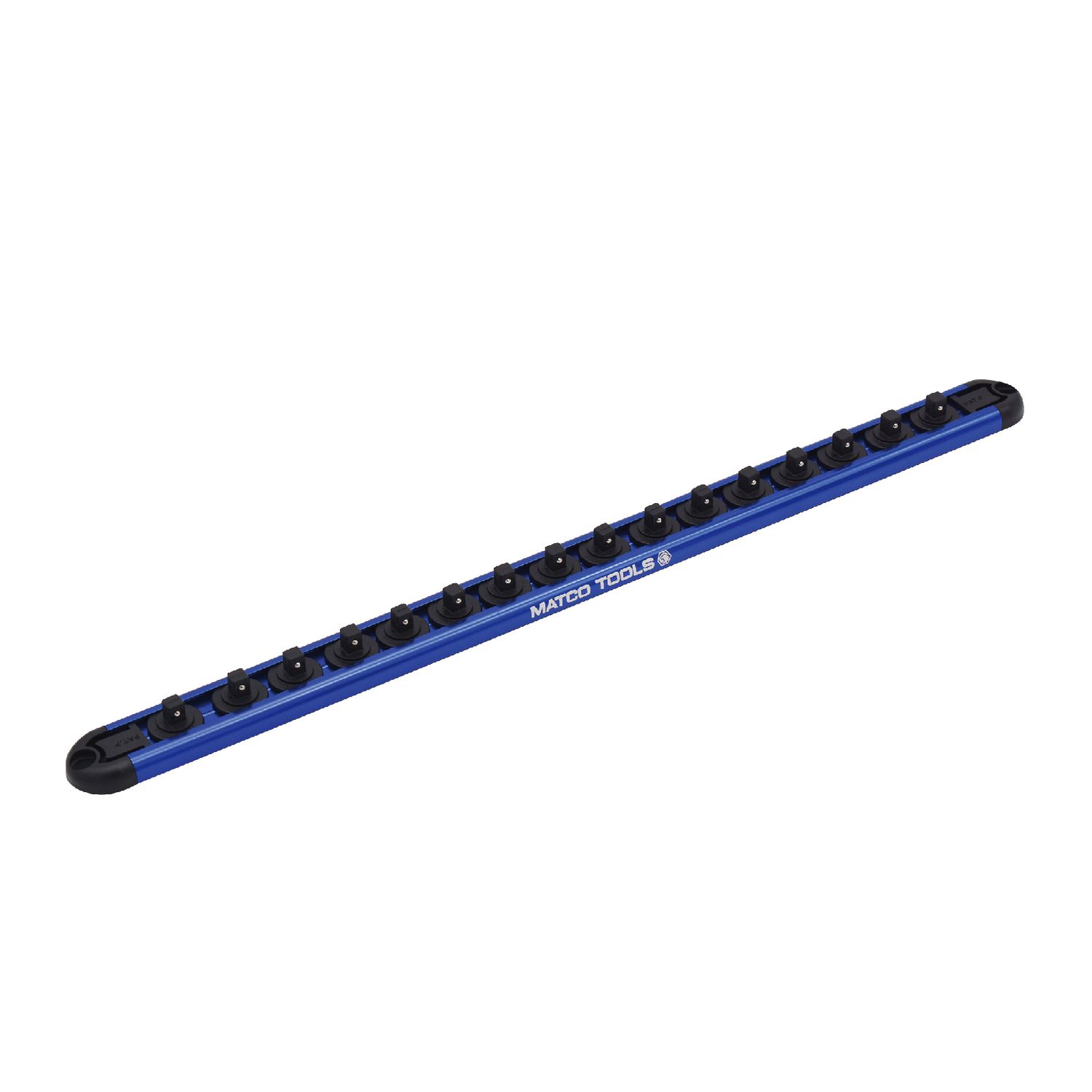 1/4 DRIVE 16 PEG MAGNETIC SOCKET RAIL - BLUE M14SHB | eBaydiy Tools