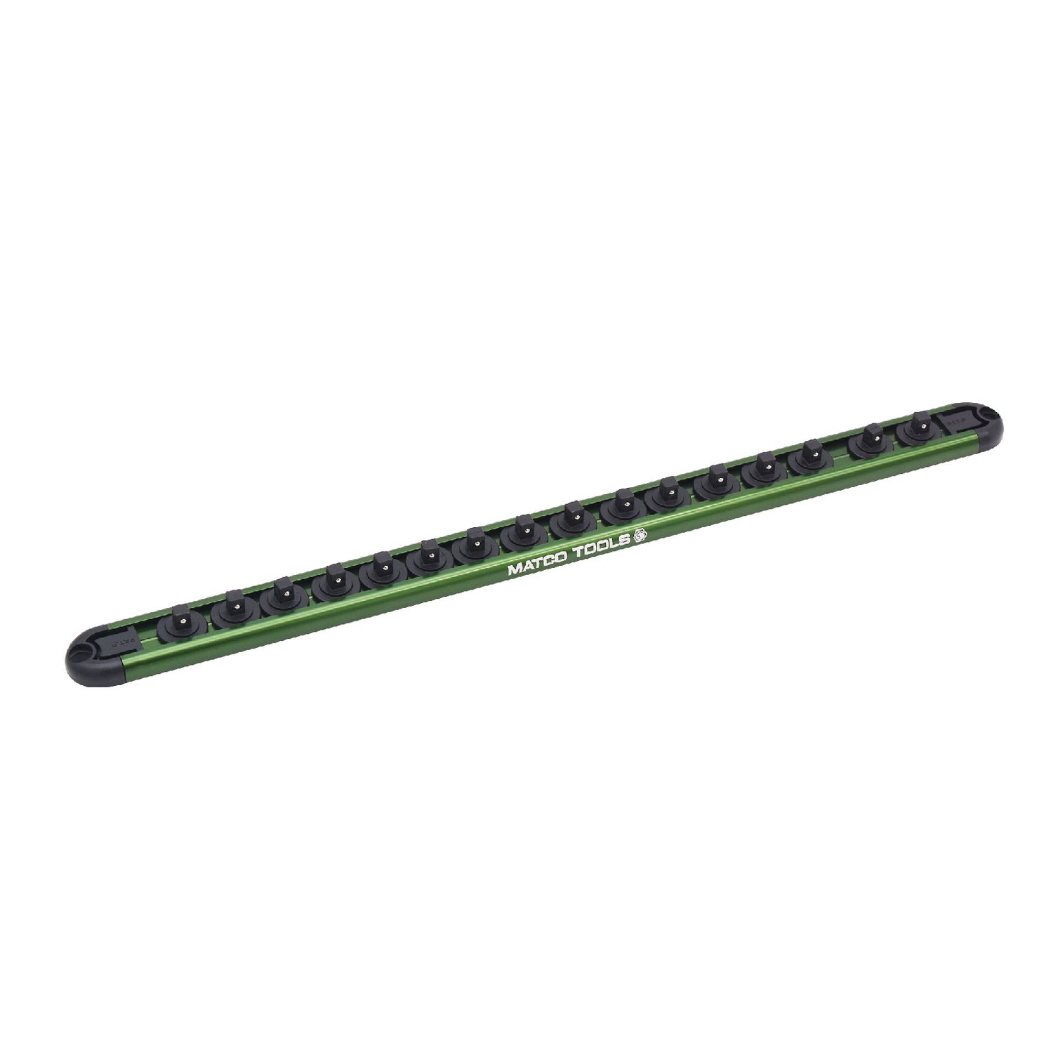 1/4 DRIVE 16 PEG MAGNETIC SOCKET RAIL - GREEN M14SHG | eBaydiy Tools