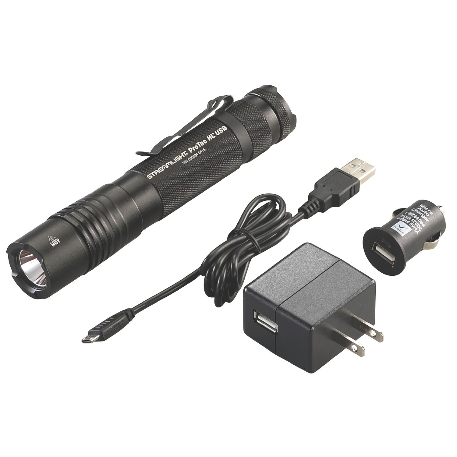 PROTAC HIGH LUMEN USB RECHARGEABLE FLASHLIGHT M88054 | eBaydiy Tools