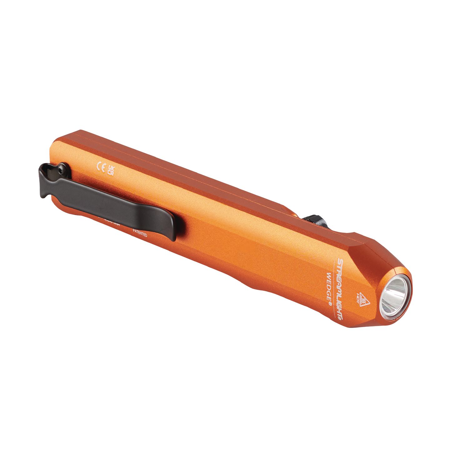 STREAMLIGHT WEDGE SLIM EVERYDAY CARRY 300 LUMENS RECHARGEABLE FLASHLIGHT-ORANGE M88820 | eBaydiy Tools