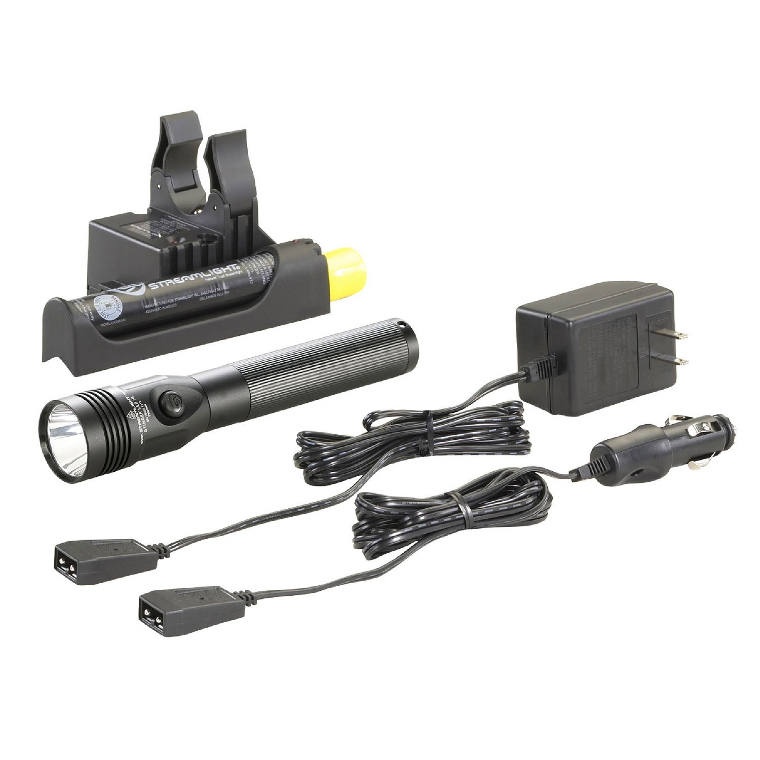 STREAMLIGHT STINGER 800 LUMENS LED RECHARGEABLE FLASHLIGHT WITH PIGGYBACK CHARGER-BLACK M95164 | eBaydiy Tools