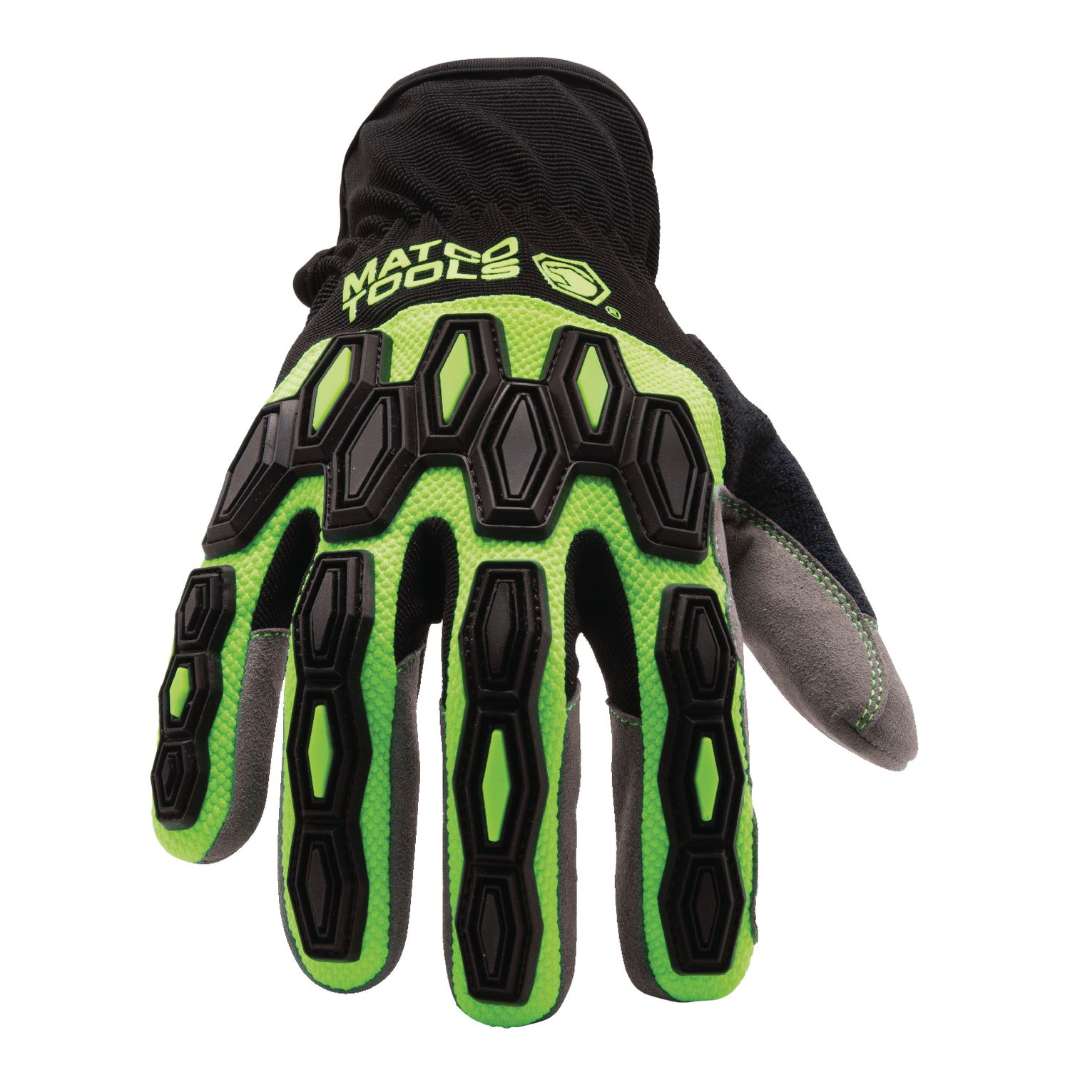 IMPACT SPEEDCUFF HI-VIZ GREEN GLOVES- MEDIUM MATIMPSCGM | eBaydiy Tools