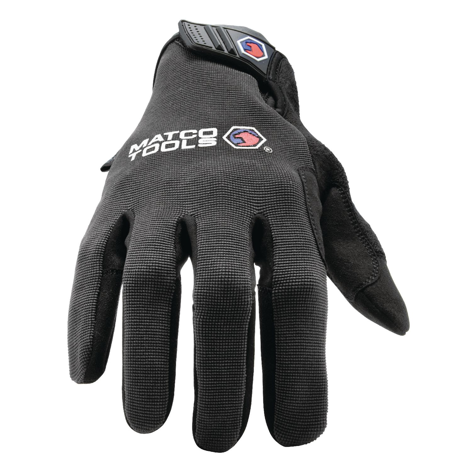TOUCHSCREEN-COMPATIBLE GLOVES BLACK - 2XL MATMGTS2X | eBaydiy Tools