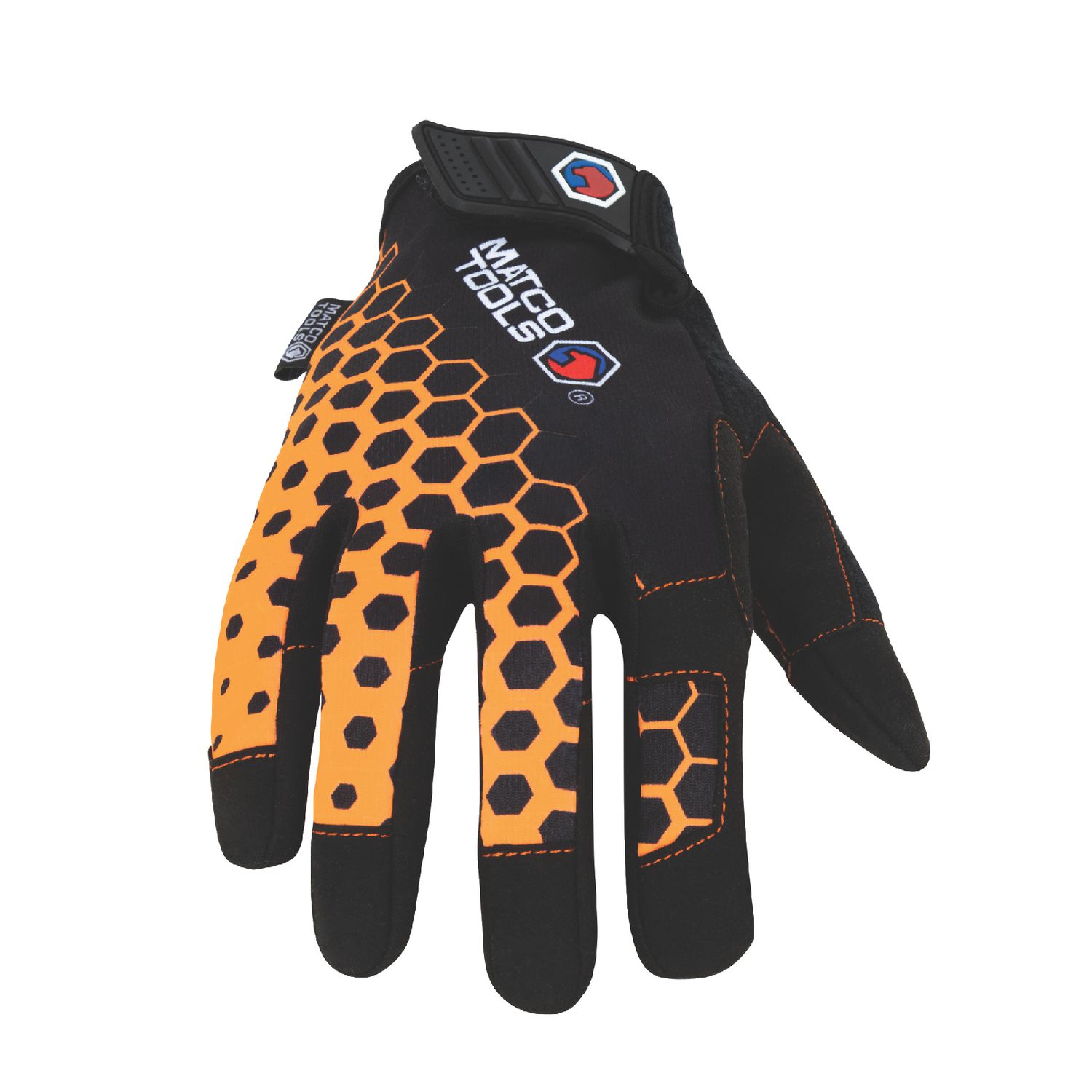 MECHANICS GLOVES ORANGE - L MATMGTSLM | eBaydiy Tools