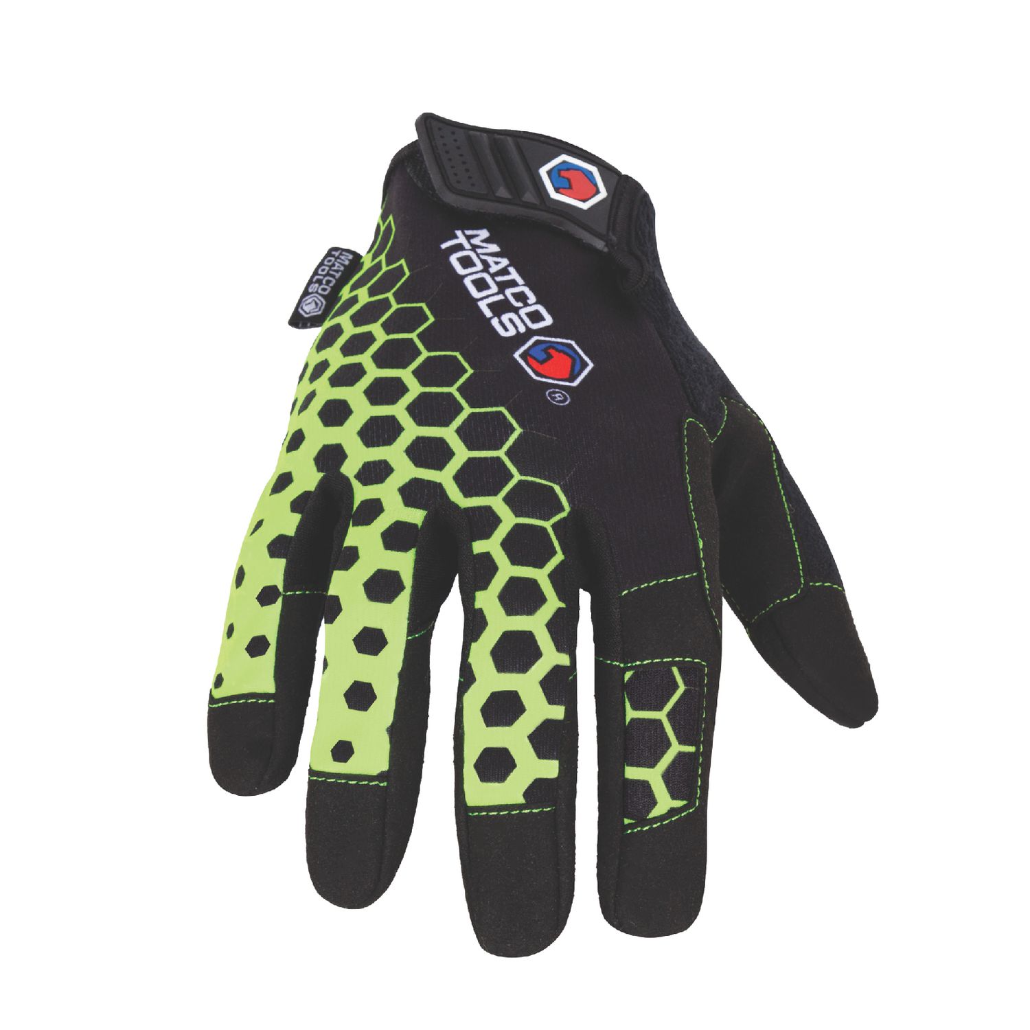 MECHANICS GLOVES GREEN - M MATMGTSMG | eBaydiy Tools