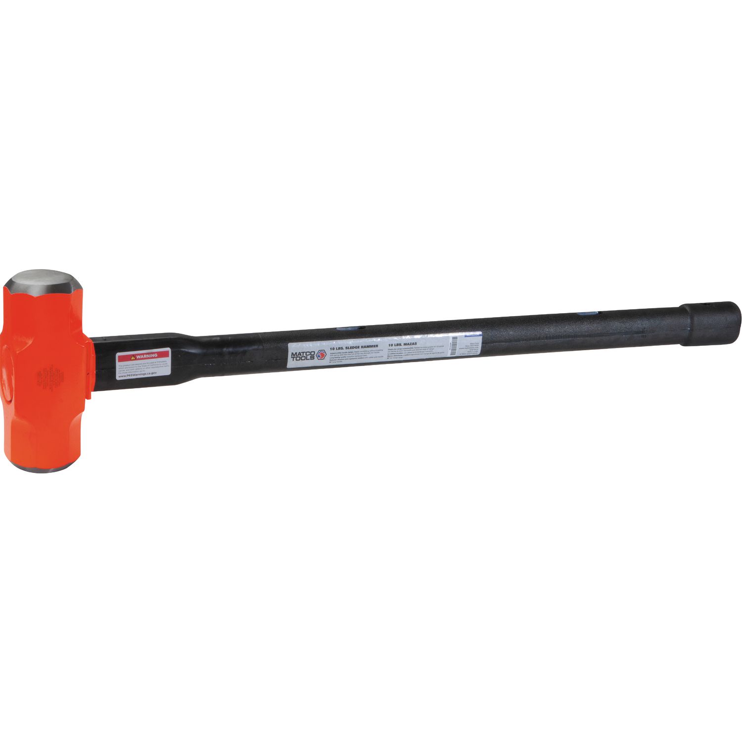 10 LB. INDESTRUCTIBLE SLEDGE HAMMER MATS1030 | eBaydiy Tools
