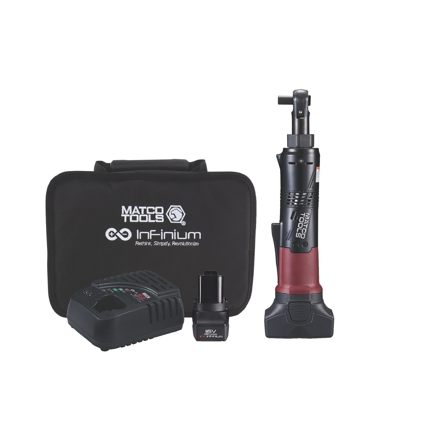 16V CORDLESS INFINIUM™ 1/4 DRIVE MAGNETIC BIT DRIVER RATCHET KIT-BURGUNDY MCL1614BDK2 | eBaydiy Tools