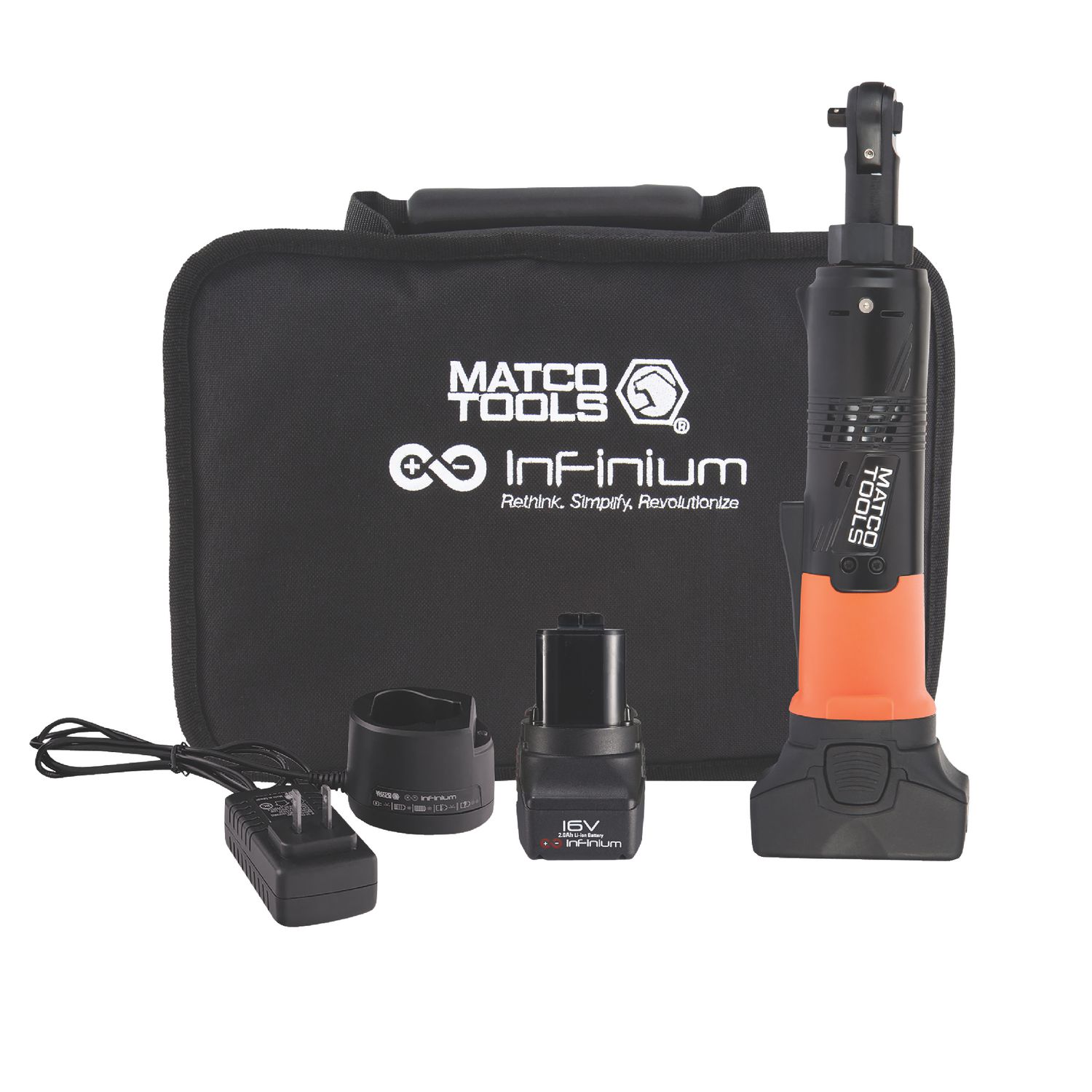 16V CORDLESS INFINIUM™ 1/4 DRIVE RATCHET KIT - ORANGE MCL1614RBK2O | eBaydiy Tools