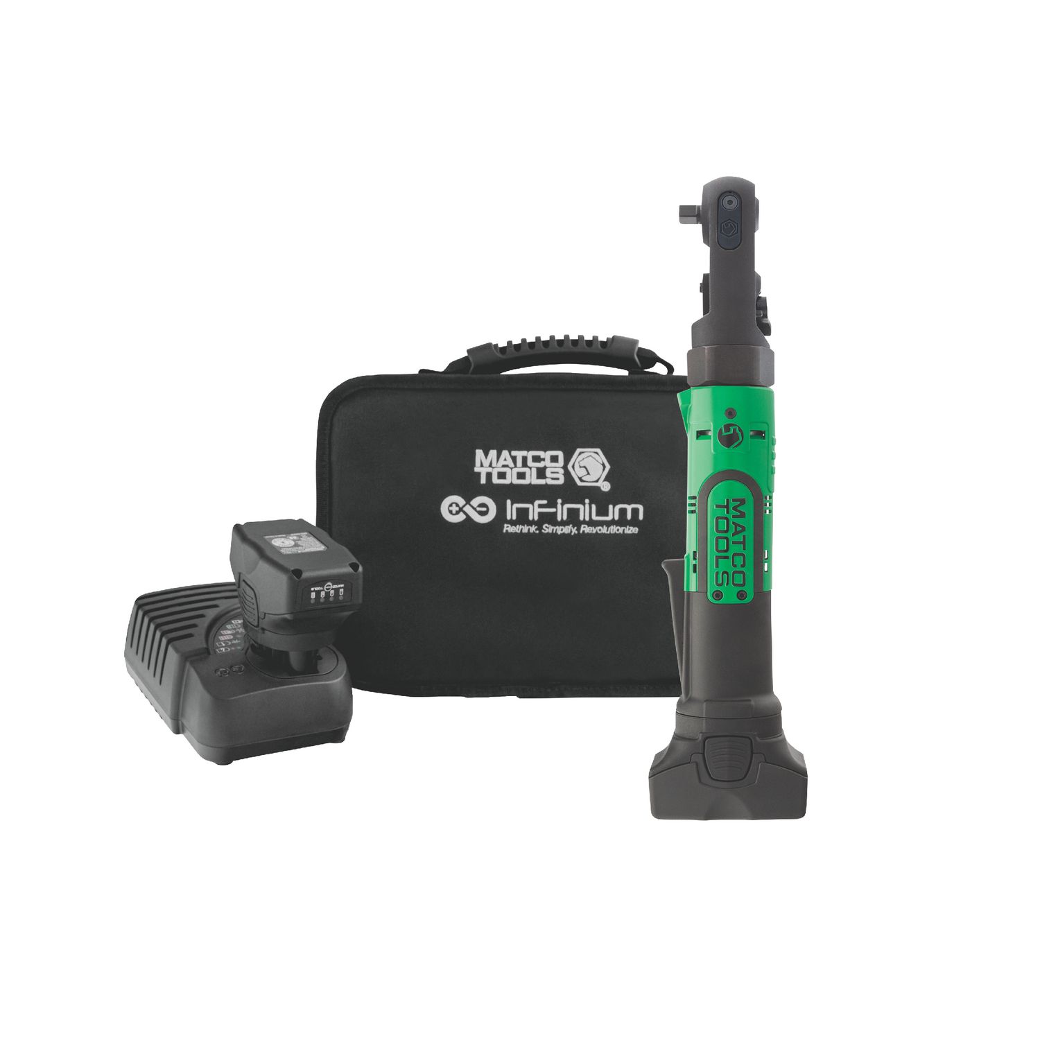 16V CORDLESS INFINIUM™ 1/4 SEALED HEAD RATCHET KIT - GREEN MCL1614SRBKG | eBaydiy Tools