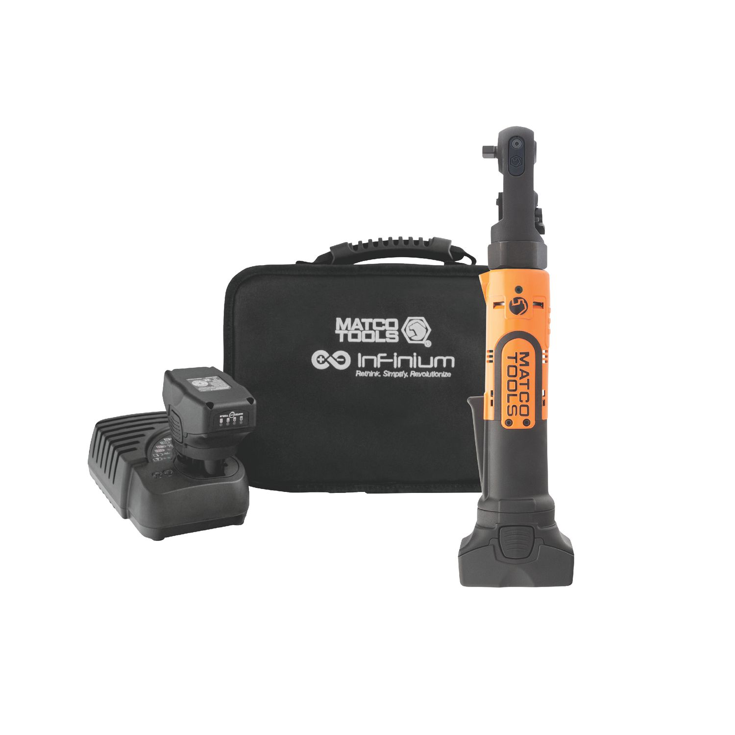 16V CORDLESS INFINIUM™ 1/4 SEALED HEAD RATCHET KIT - ORANGE MCL1614SRBKM | eBaydiy Tools