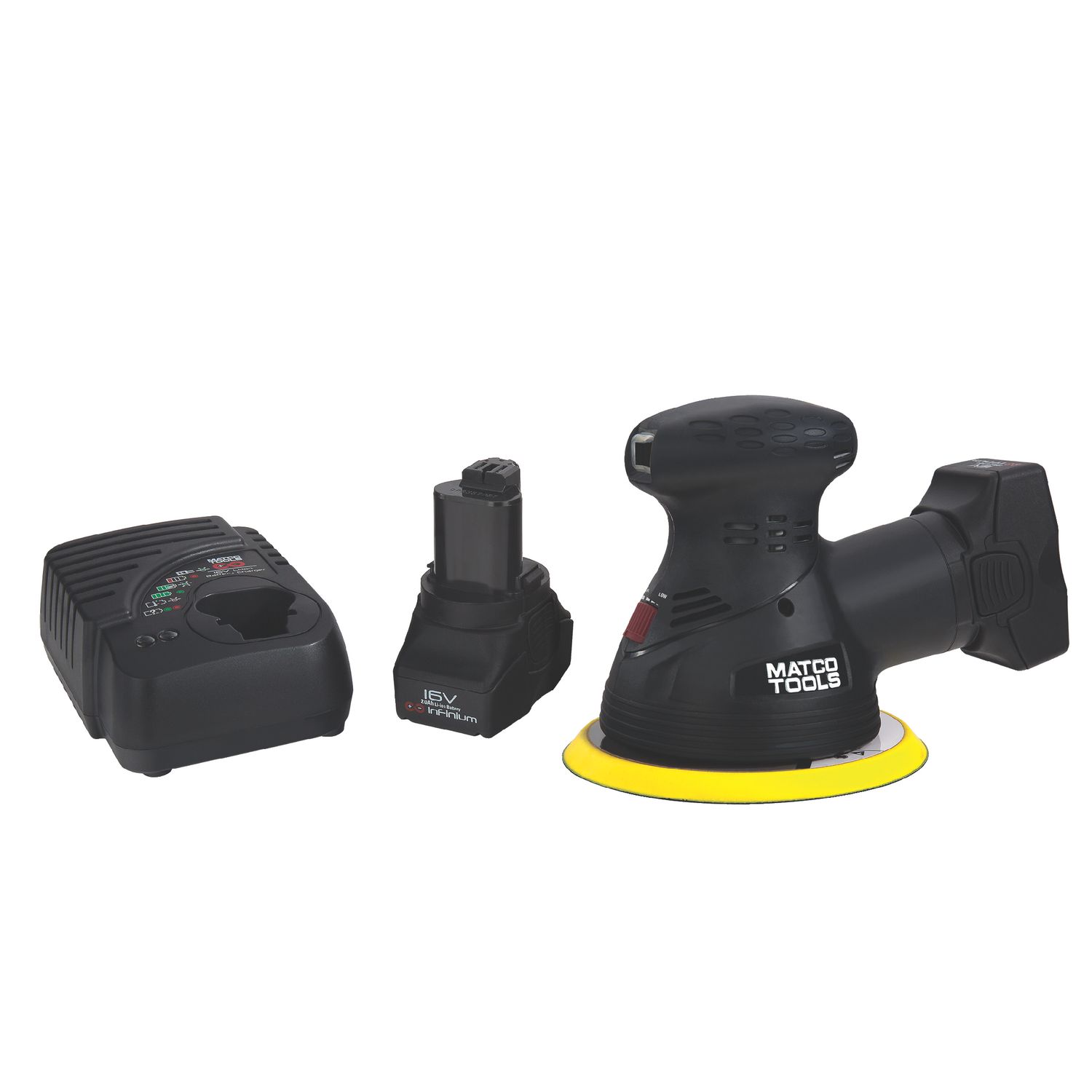 16V CORDLESS INFINIUM™ PALM SANDER / POLISHER KIT MCL16SK2 | eBaydiy Tools