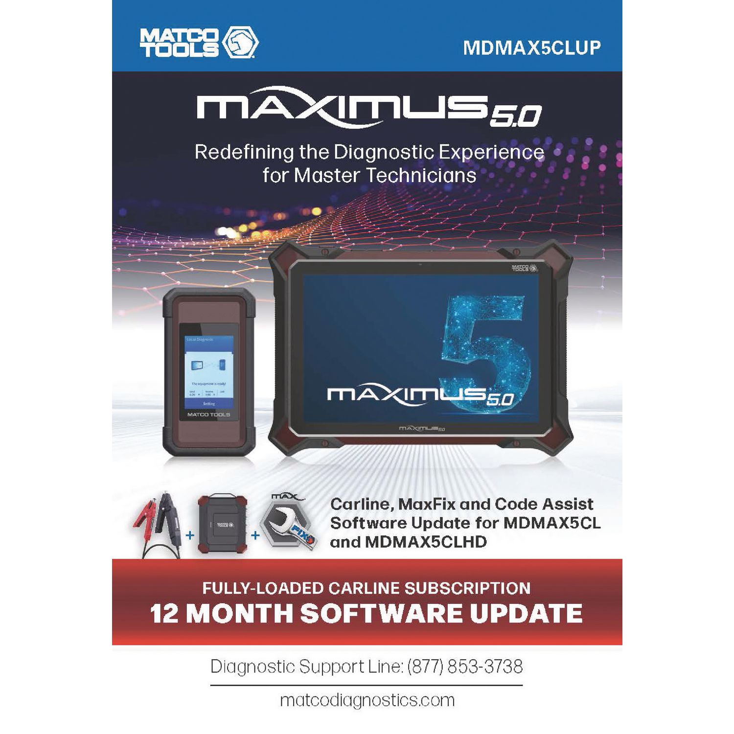 MAXIMUS 5.0 PASSENGER CARLINE UPDATE SOFTWARE MDMAX5CLUP | eBaydiy Tools