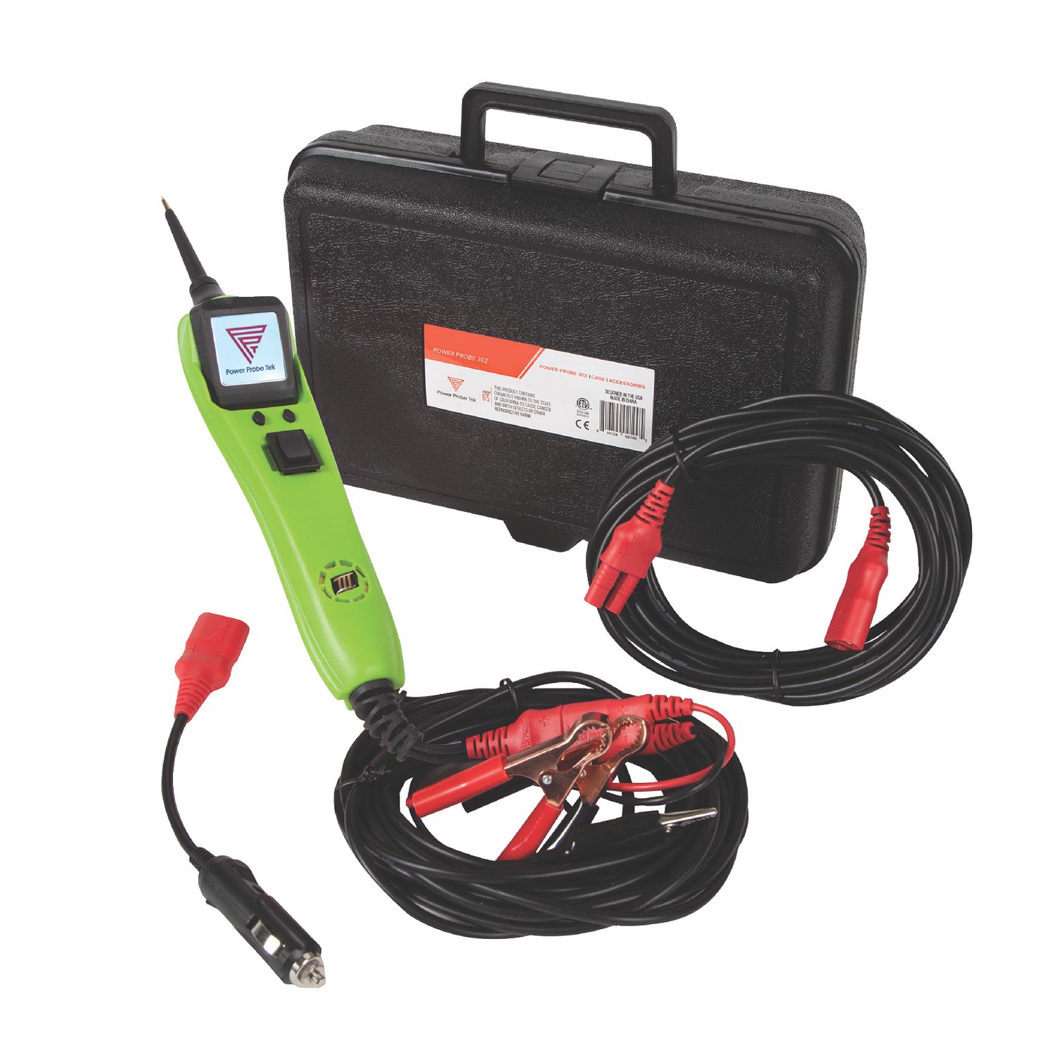POWER PROBE 3EZ GREEN WITH CASE & ACCESSORIES MDPP3ZGNAS | eBaydiy Tools