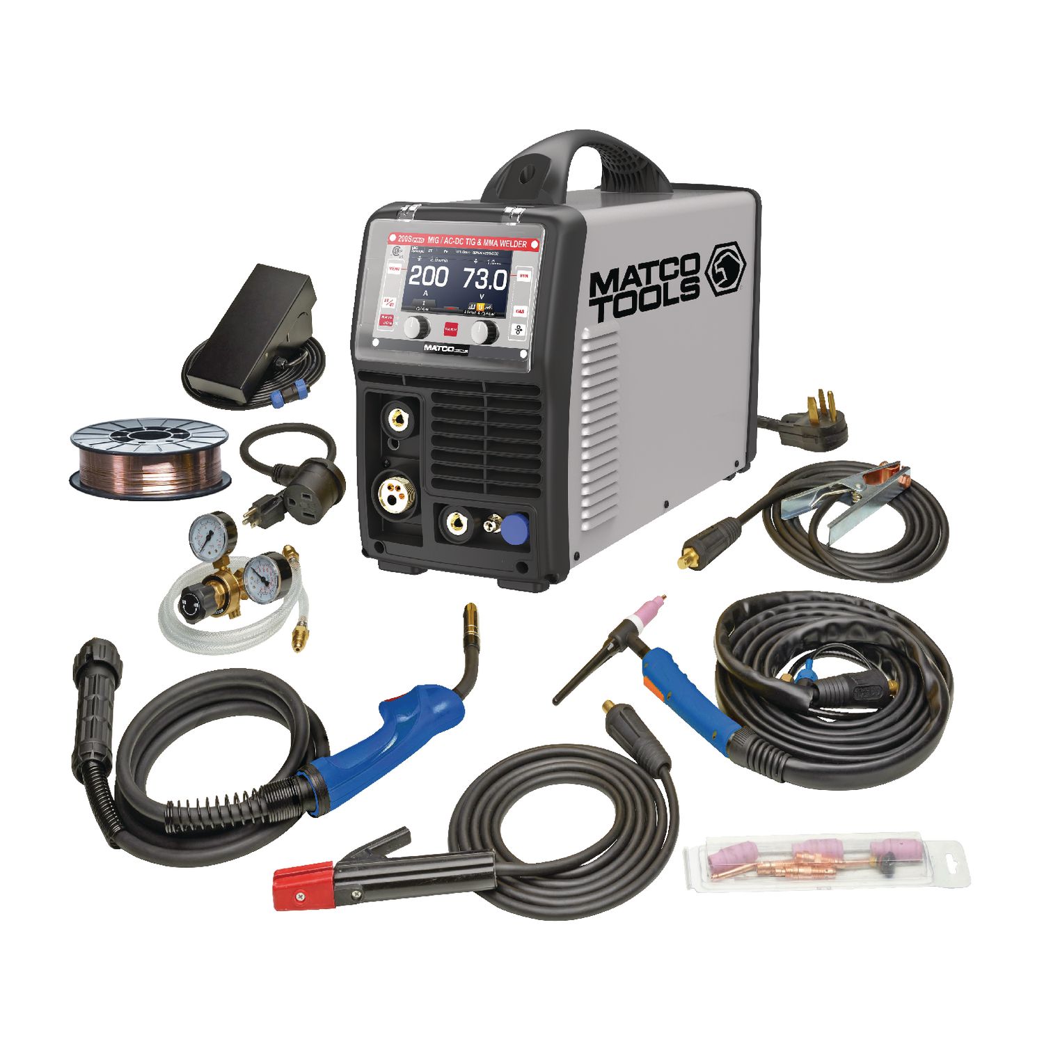 200A MULTMIG WELDER WITH AC TIG MG200SP | eBaydiy Tools