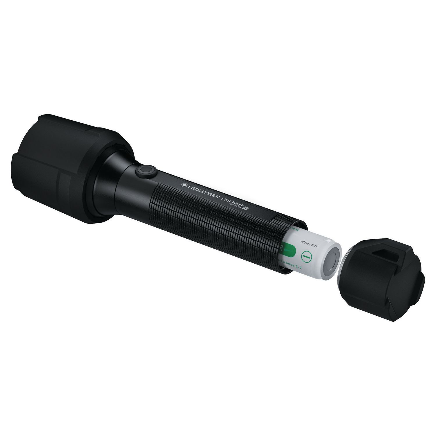 LEDLENSER P6R WORK 850 LUMENS RECHARGEABLE FLASHLIGHT-BLACK MP6RW | eBaydiy Tools