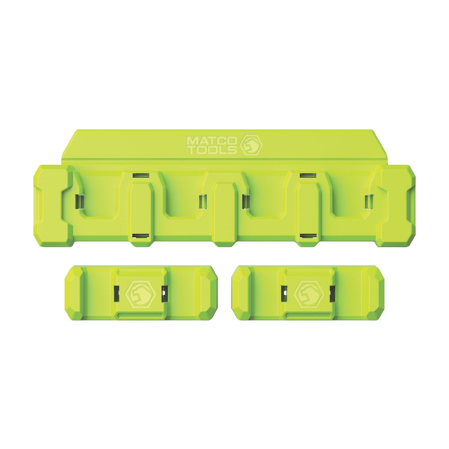 MAGNETIC 3/8 AND 1/2 RATCHET HOLDER 4 SLOT - GREEN MRH38124G | eBaydiy Tools