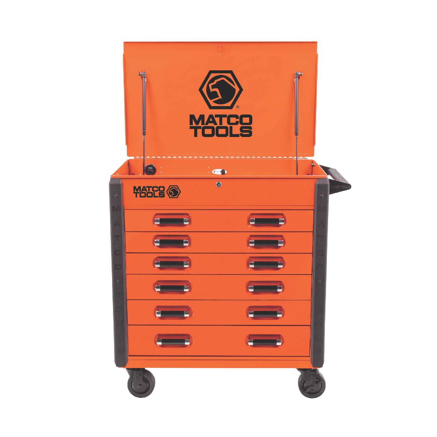 MSC4 FULL DRAWER CART ORANGE/BLACK MSC4ORNGFDP | eBaydiy Tools